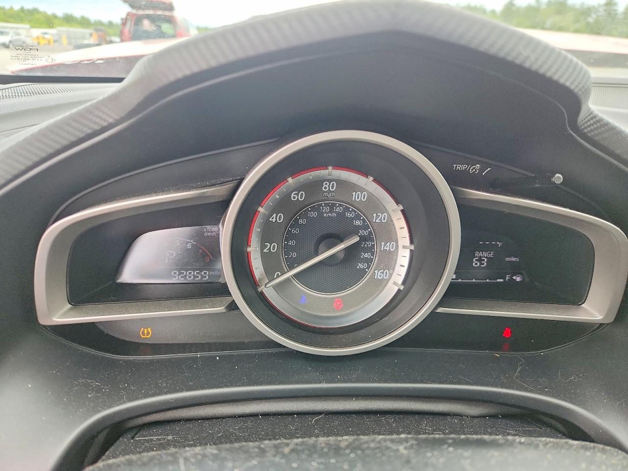 2014 Mazda 3 Red vin: JM1BM1M7XE1133442