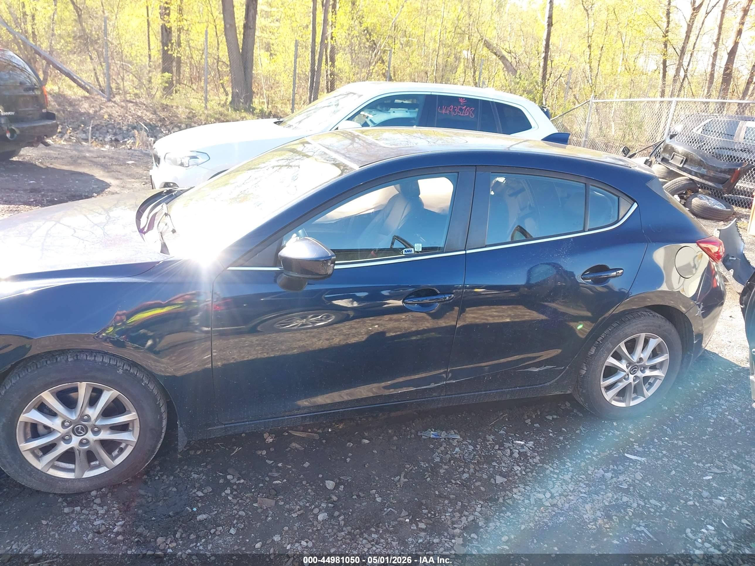 2015 Mazda Mazda3 I Grand Touring Blue vin: JM1BM1M7XF1233770
