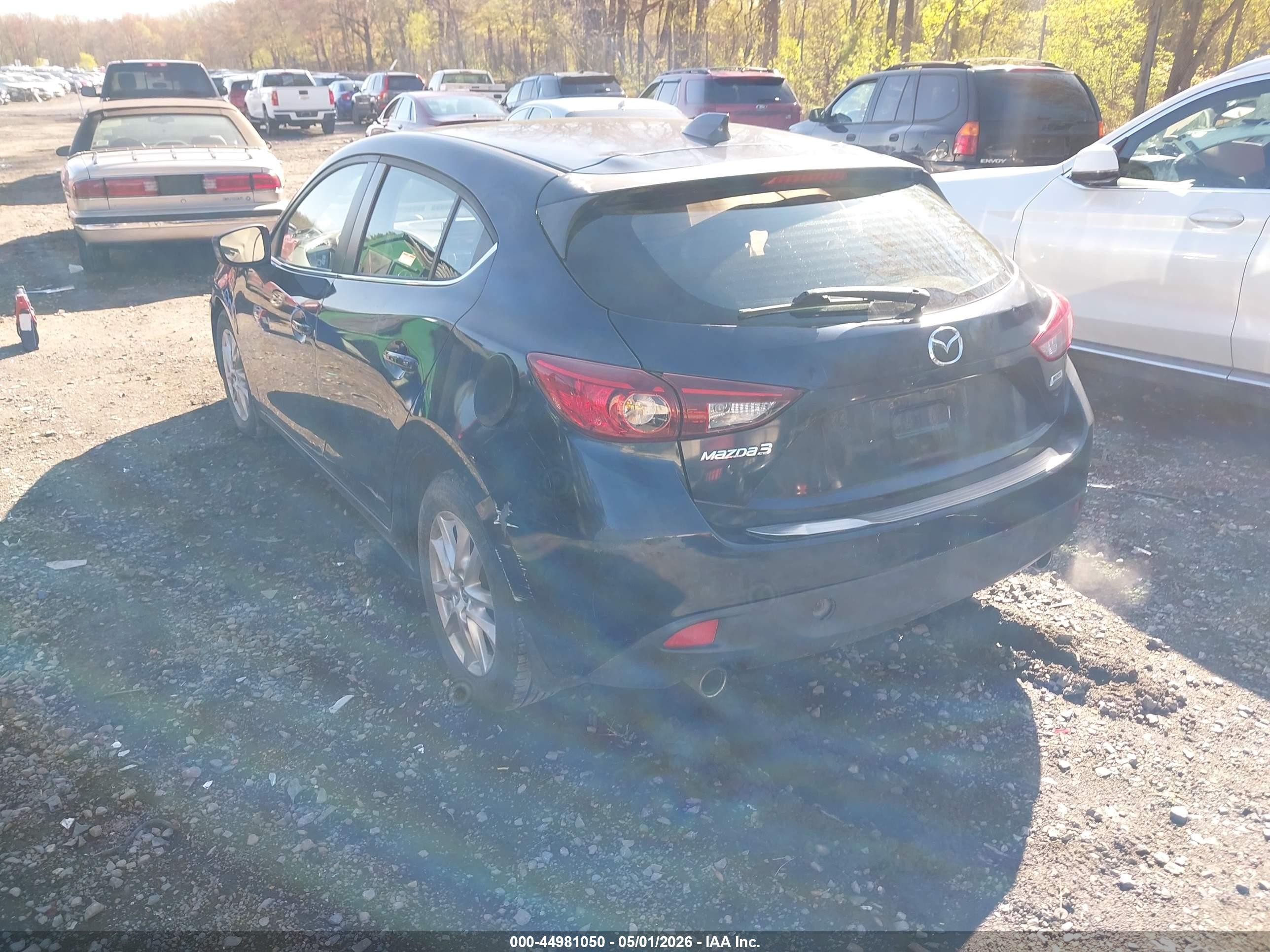 2015 Mazda Mazda3 I Grand Touring Blue vin: JM1BM1M7XF1233770