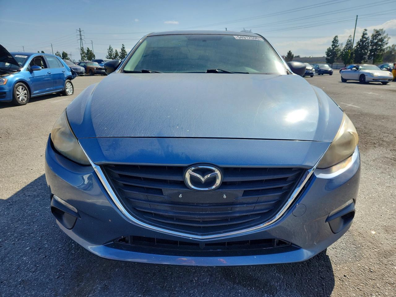 2014 Mazda 3 Sv Blue vin: JM1BM1T70E1163700