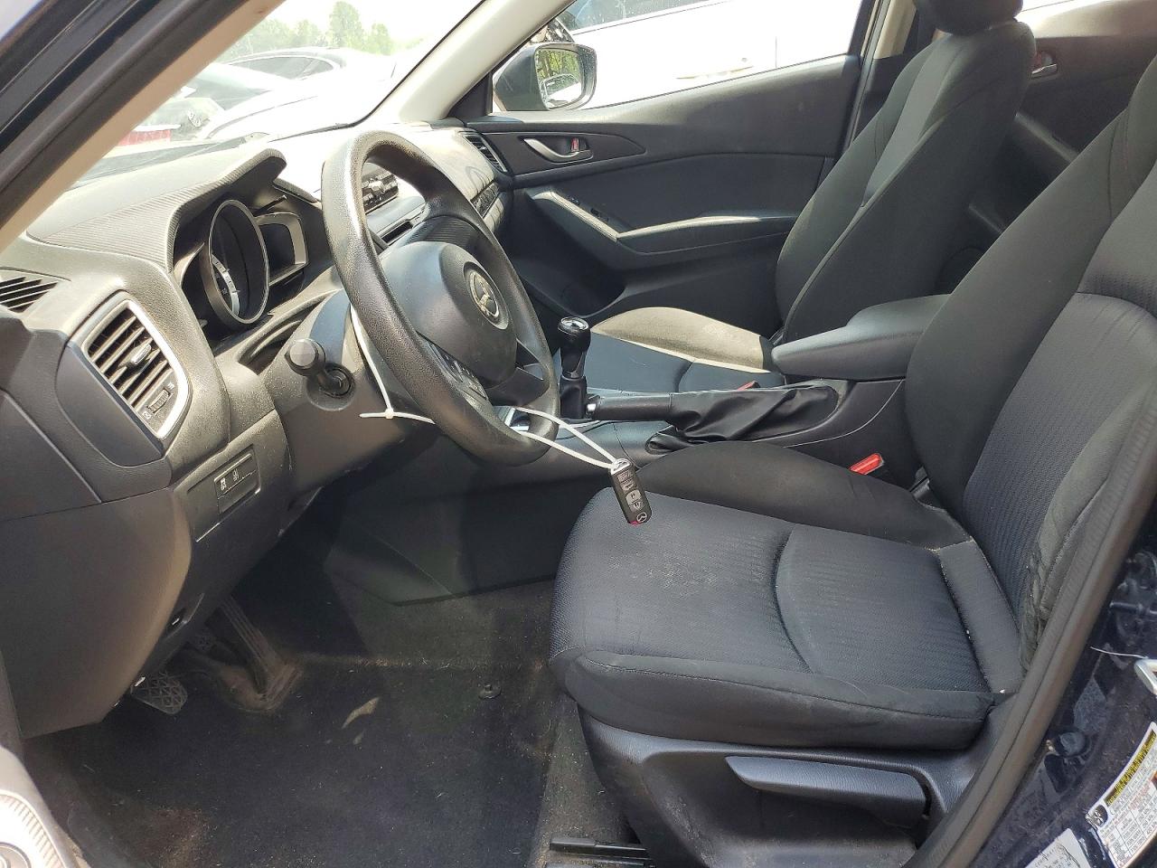 2014 Mazda 3 Sv Синий vin: JM1BM1T70E1173515