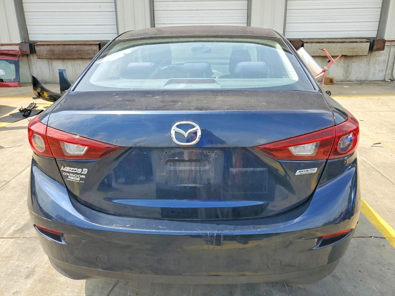 2014 Mazda 3 Sv Синий vin: JM1BM1T70E1173515