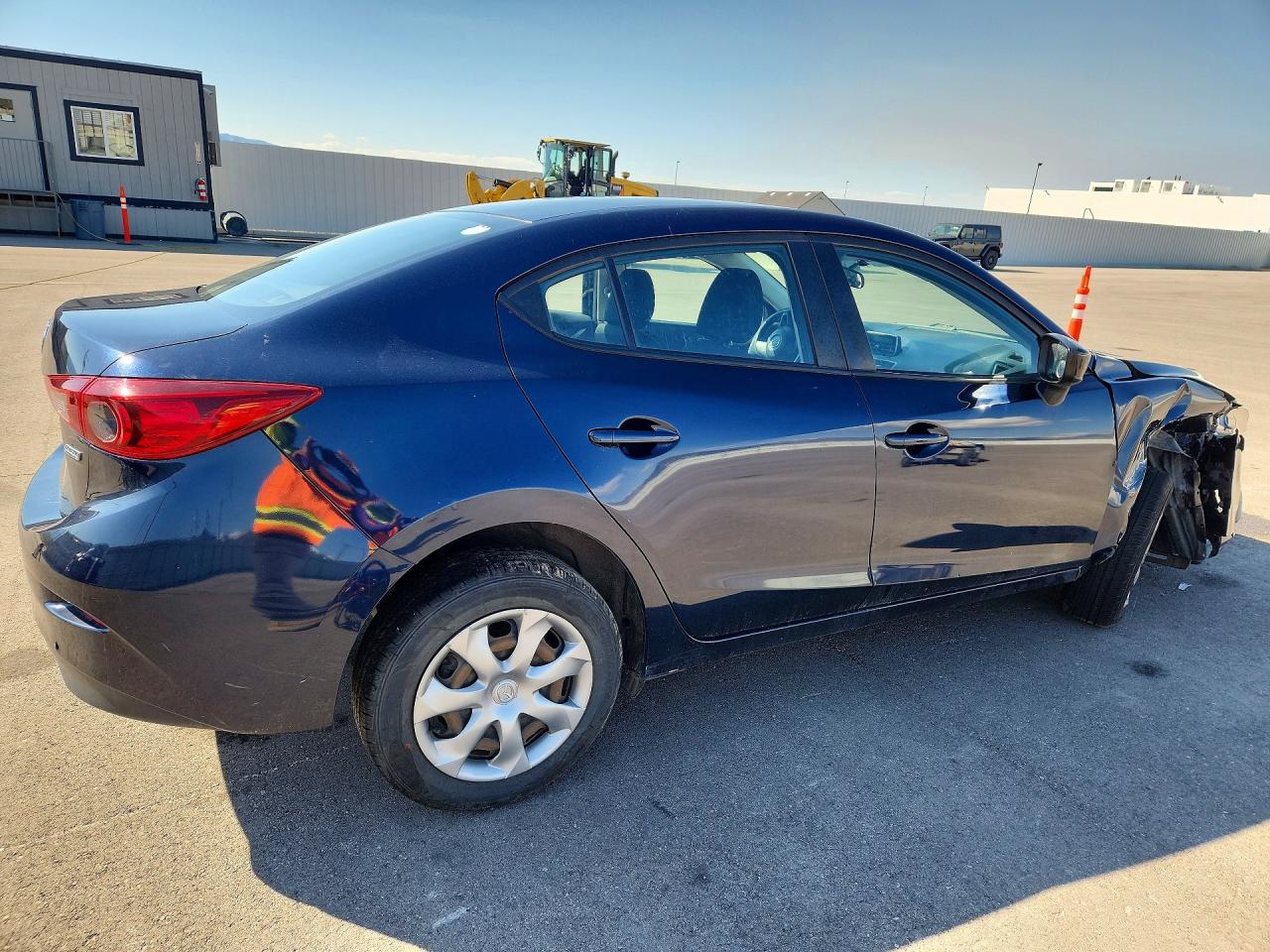 2015 Mazda 3 Sv Blue vin: JM1BM1T70F1261675