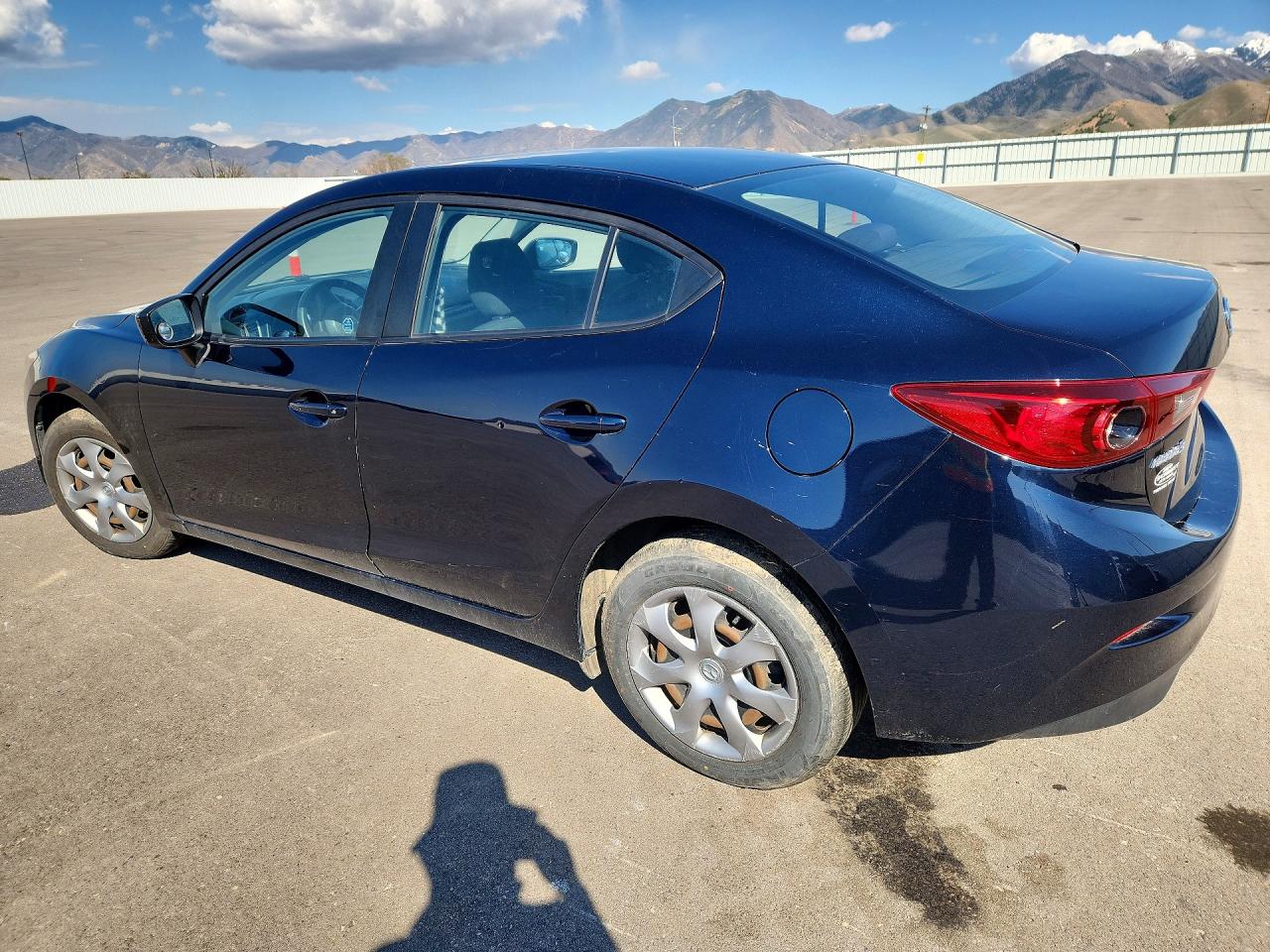 2015 Mazda 3 Sv Blue vin: JM1BM1T70F1261675