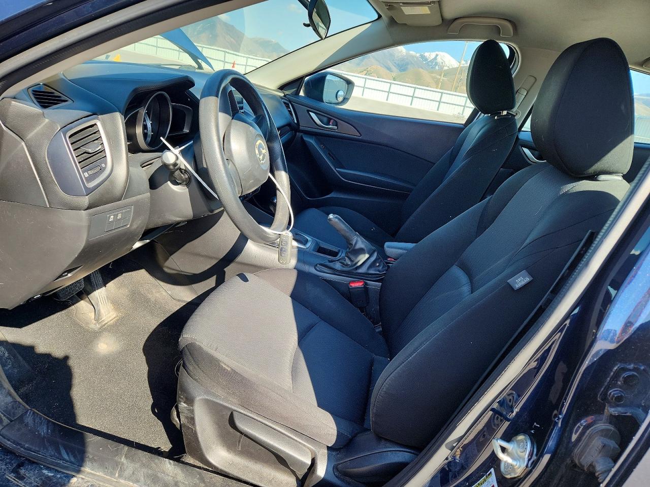 2015 Mazda 3 Sv Blue vin: JM1BM1T70F1261675
