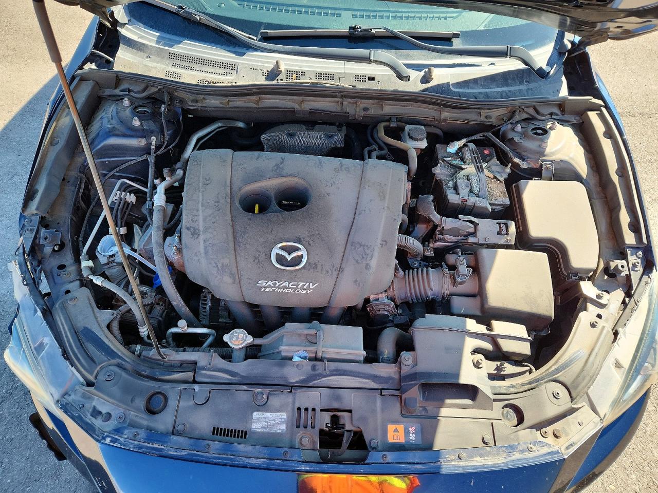 2015 Mazda 3 Sv Blue vin: JM1BM1T70F1261675