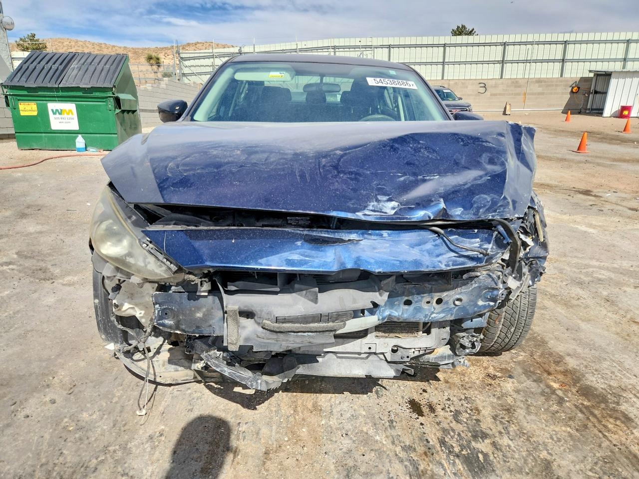2015 Mazda 3 Sv Blue vin: JM1BM1T70F1262728