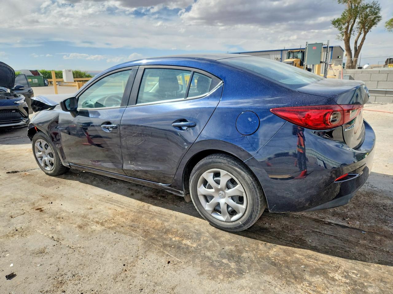 2015 Mazda 3 Sv Blue vin: JM1BM1T70F1262728