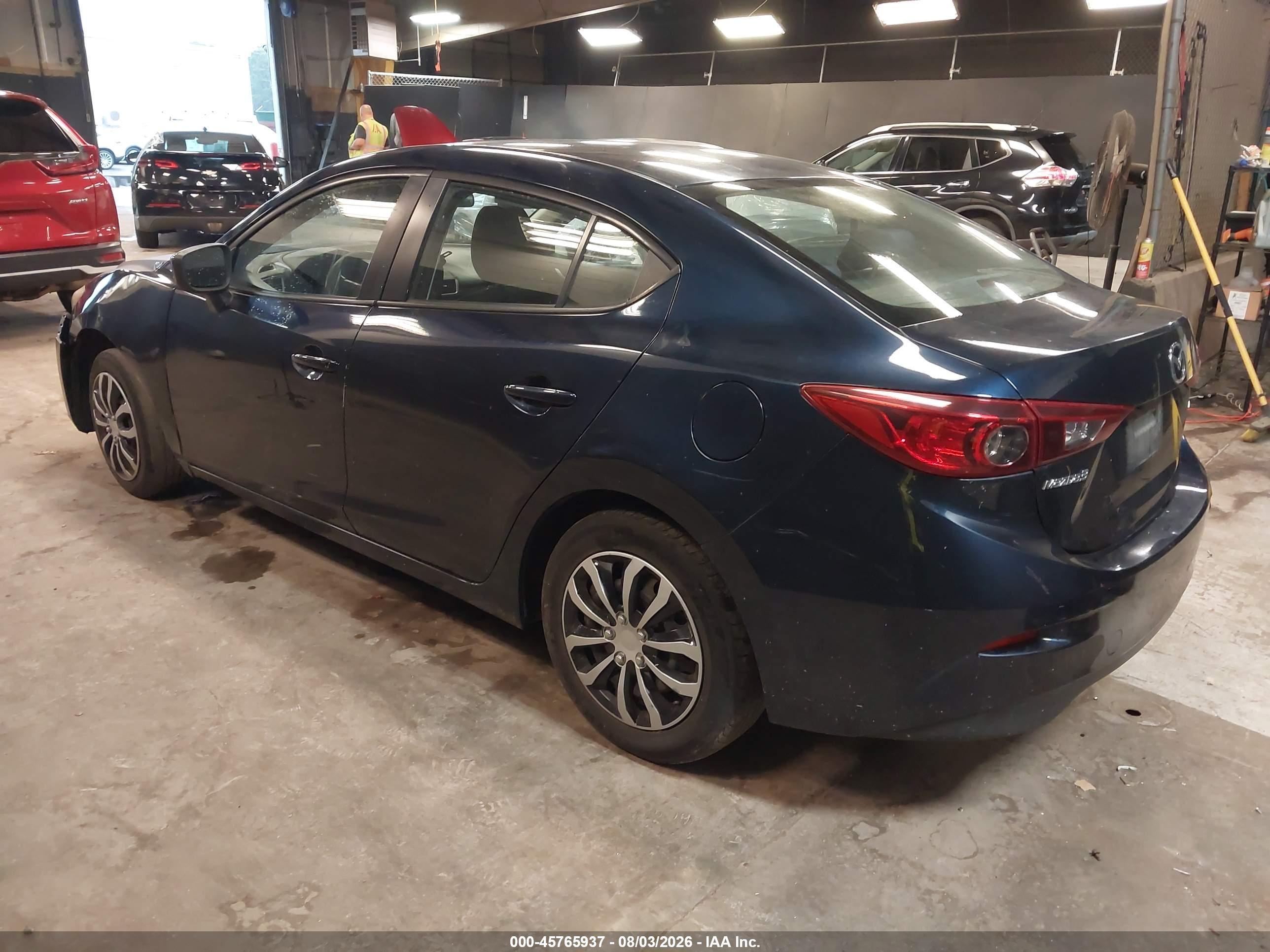 2015 Mazda Mazda3 I Sv Blue vin: JM1BM1T70F1272756
