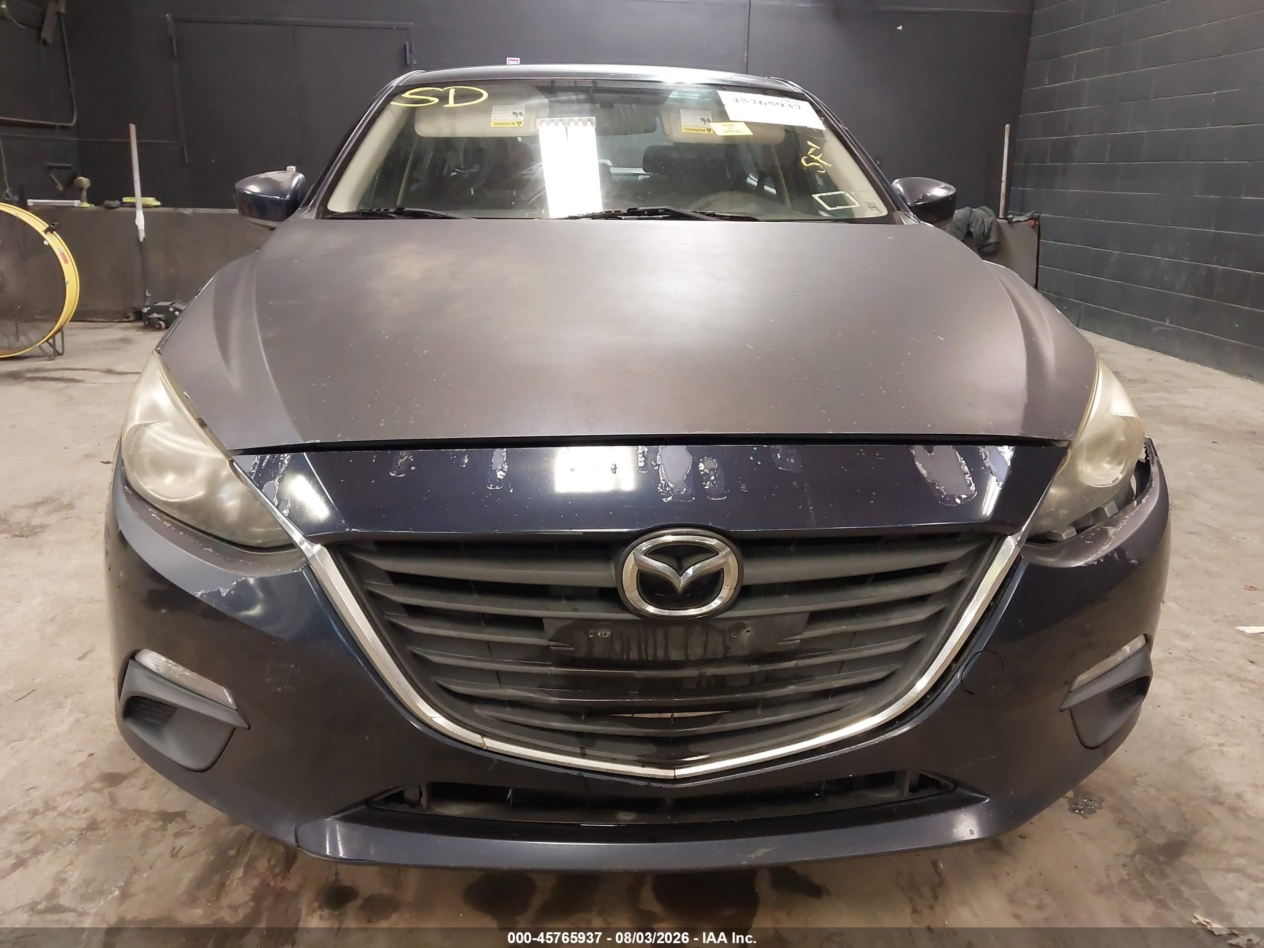 2015 Mazda Mazda3 I Sv Blue vin: JM1BM1T70F1272756