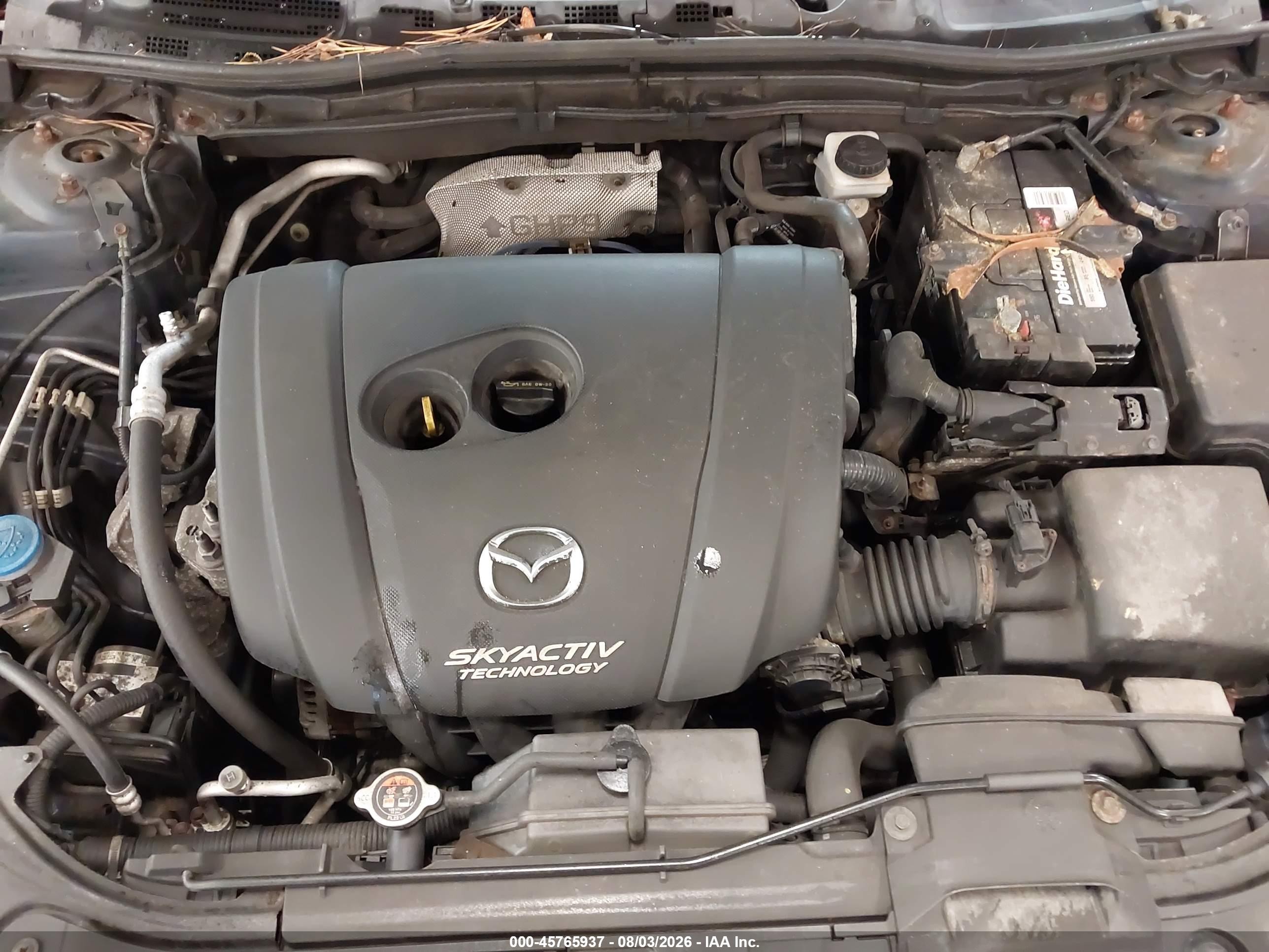 2015 Mazda Mazda3 I Sv Blue vin: JM1BM1T70F1272756