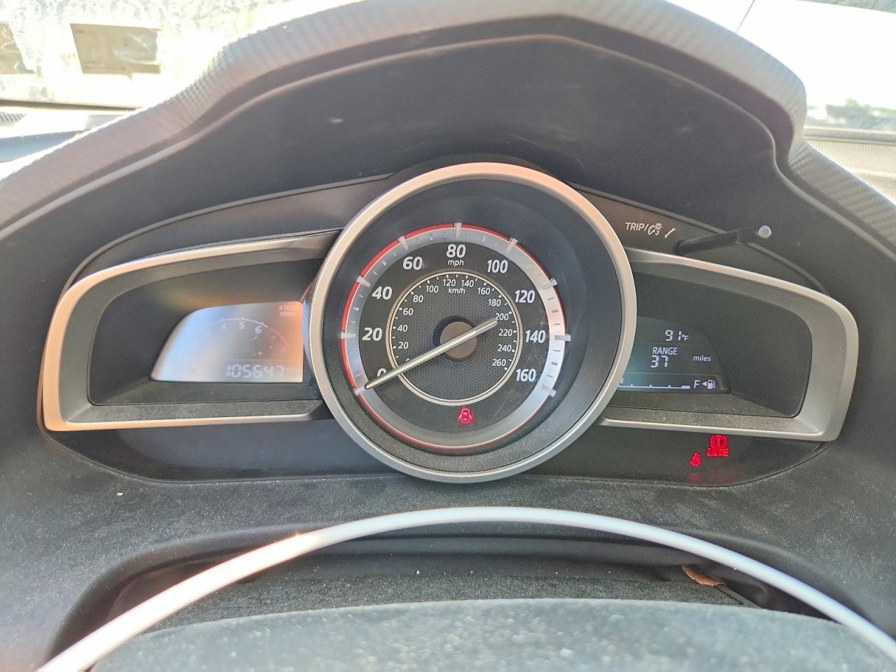 2014 Mazda 3 Sv Gray vin: JM1BM1T71E1155976