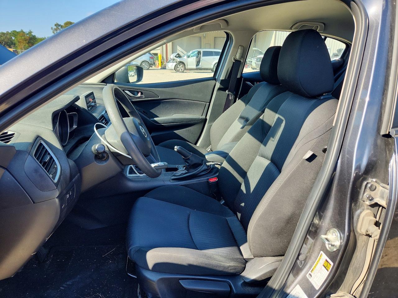 2014 Mazda 3 Sv Gray vin: JM1BM1T71E1155976