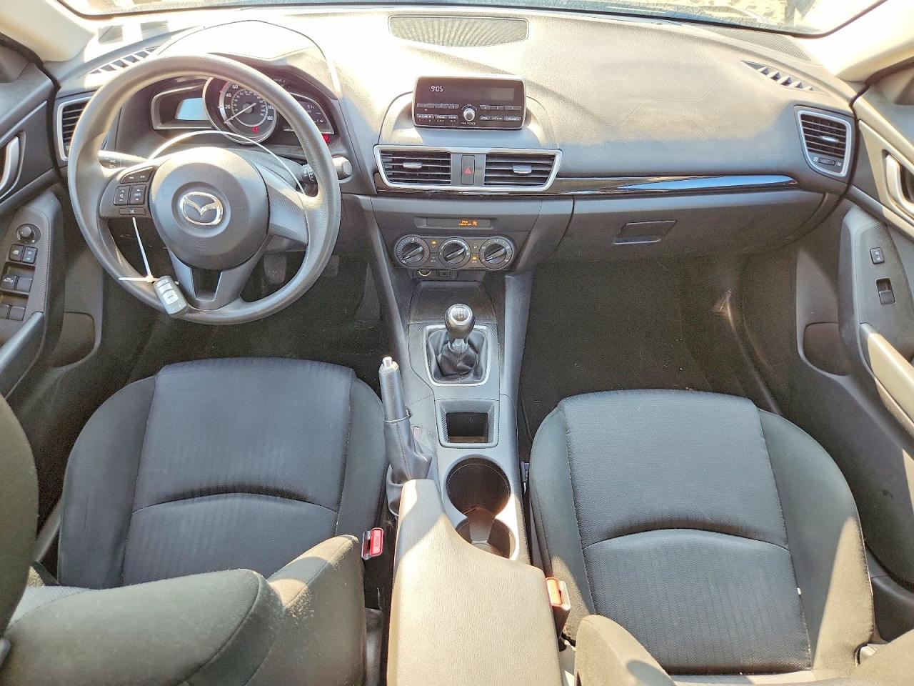 2014 Mazda 3 Sv Gray vin: JM1BM1T71E1155976