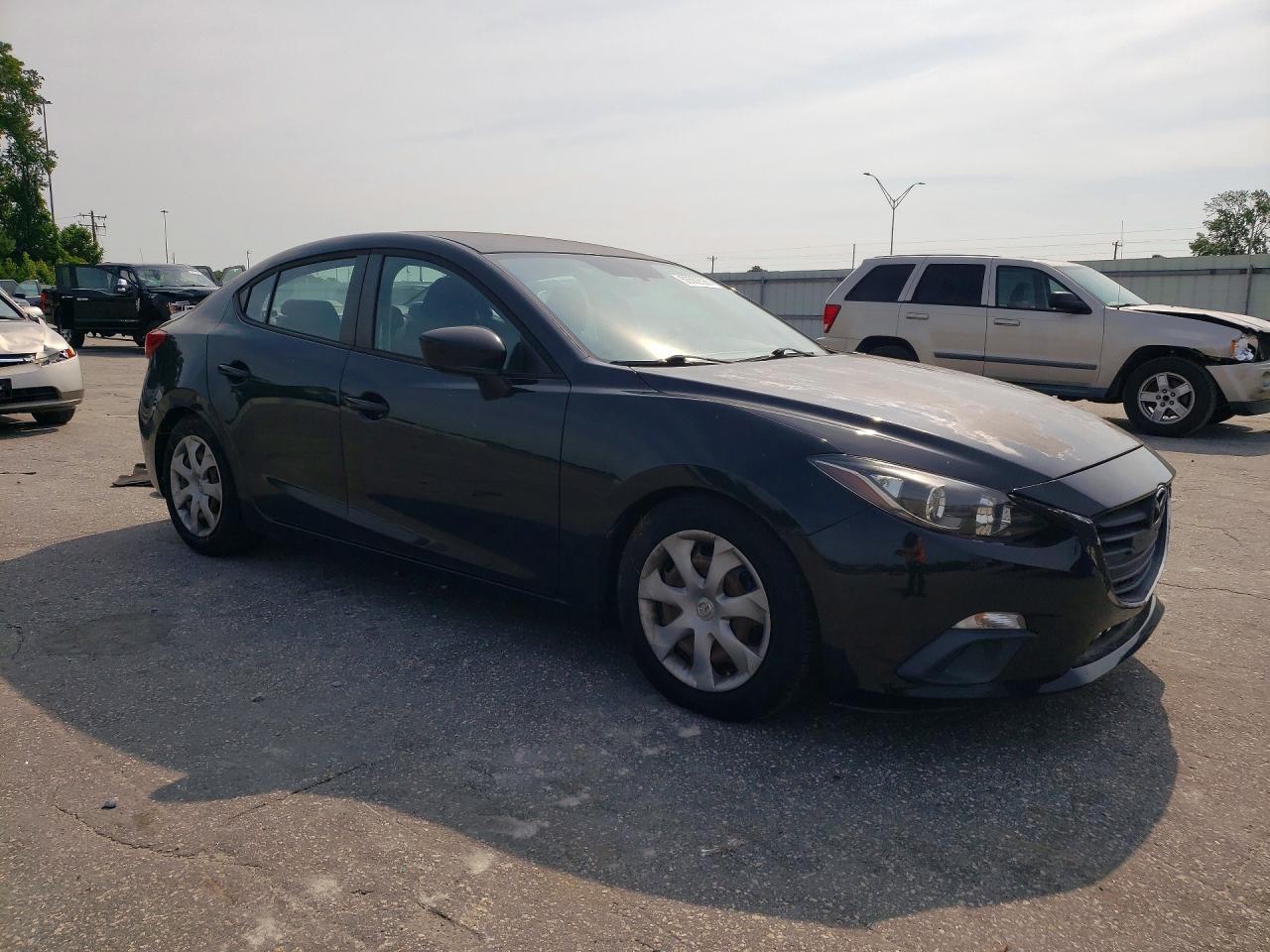 2014 Mazda 3 Sv Black vin: JM1BM1T71E1183695