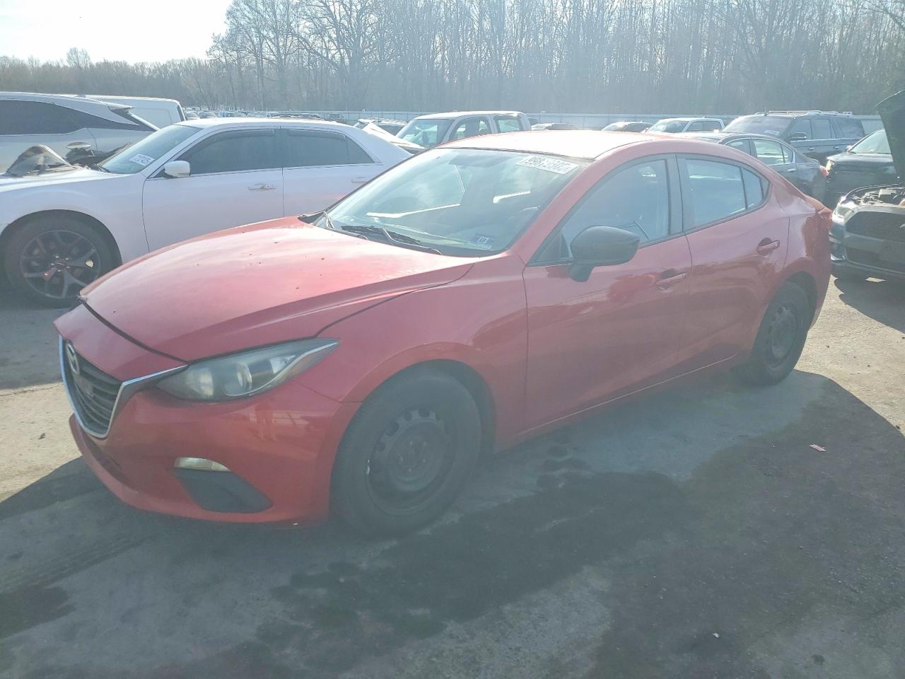 2015 Mazda 3 Red vin: JM1BM1T71F1234002