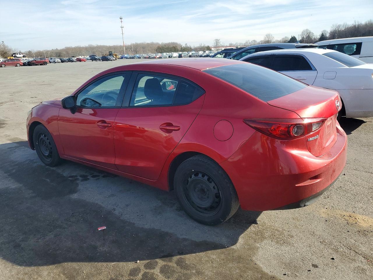 2015 Mazda 3 Red vin: JM1BM1T71F1234002