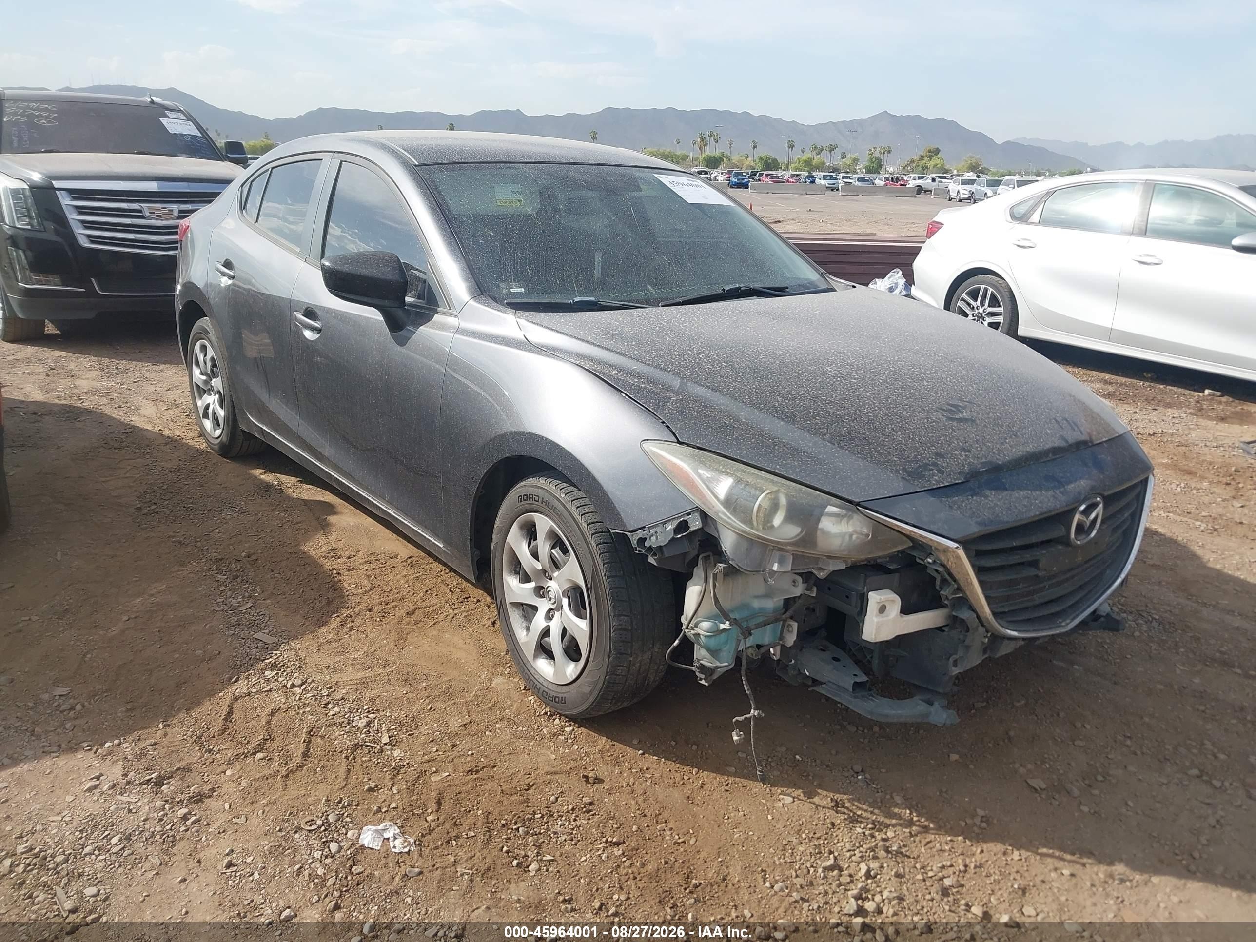 2015 Mazda Mazda3 I Sv Silver vin: JM1BM1T71F1246294