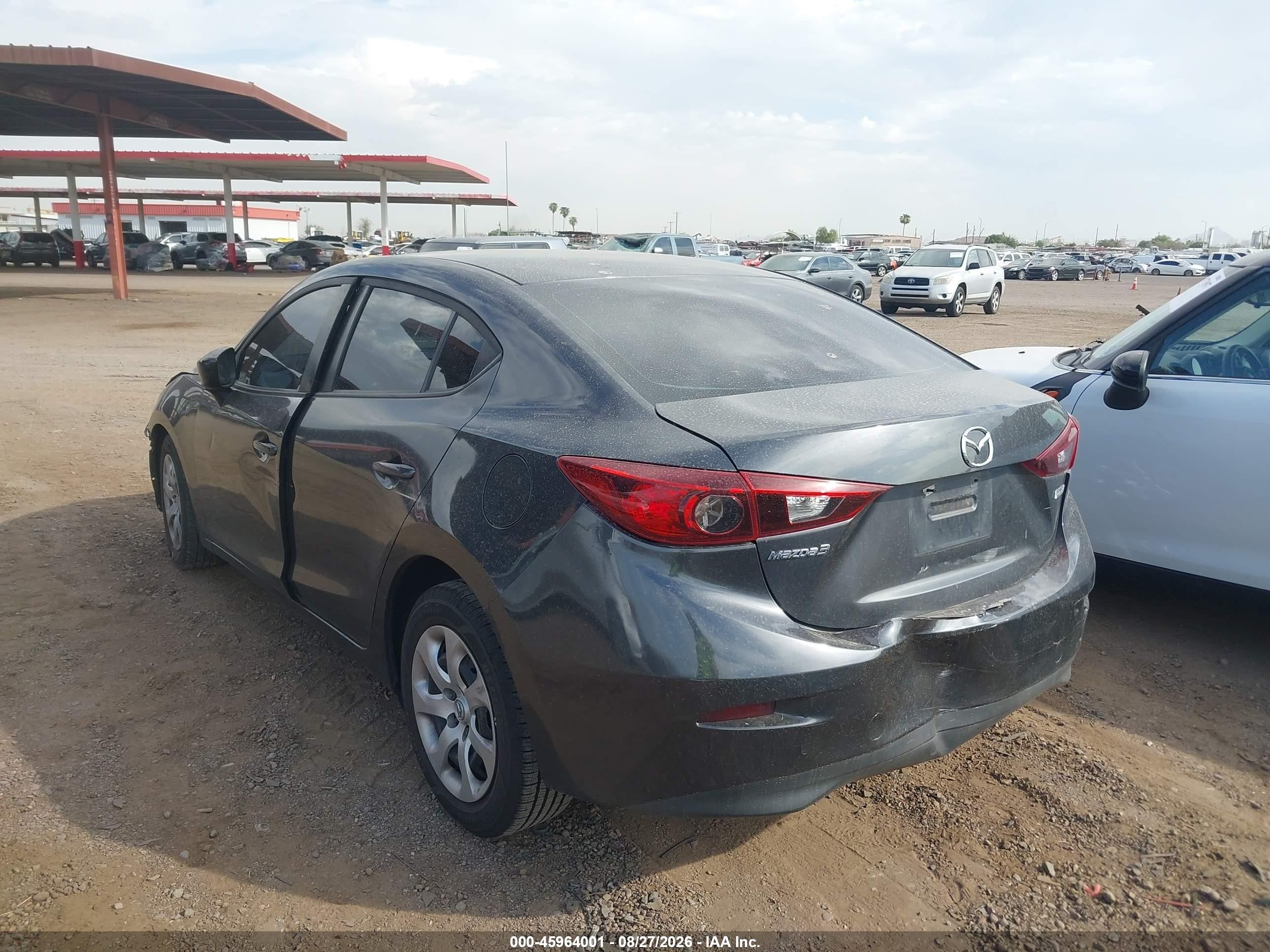 2015 Mazda Mazda3 I Sv Silver vin: JM1BM1T71F1246294