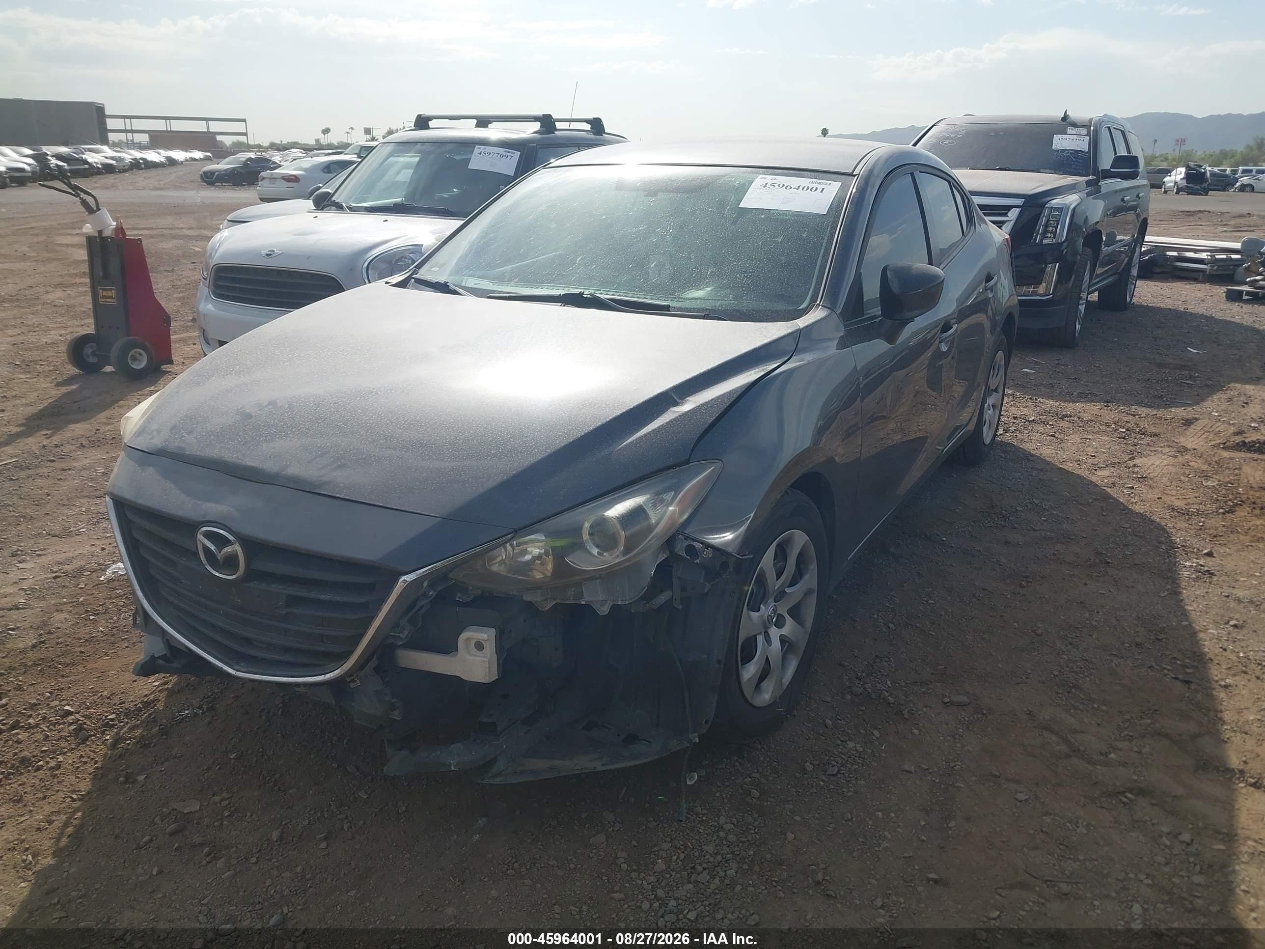 2015 Mazda Mazda3 I Sv Silver vin: JM1BM1T71F1246294