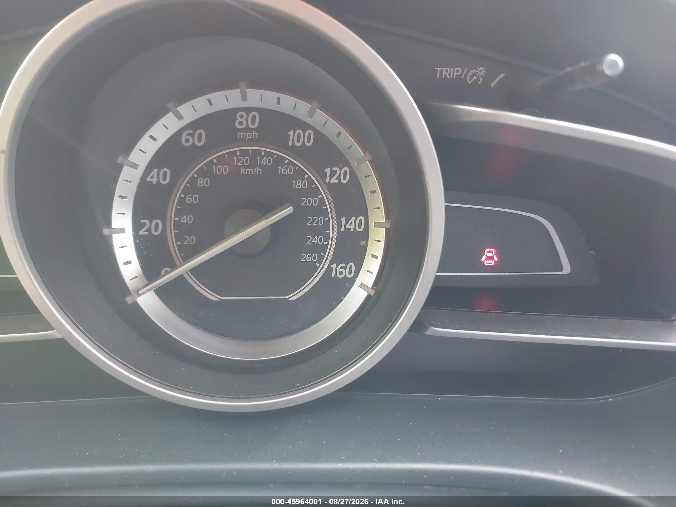 2015 Mazda Mazda3 I Sv Silver vin: JM1BM1T71F1246294