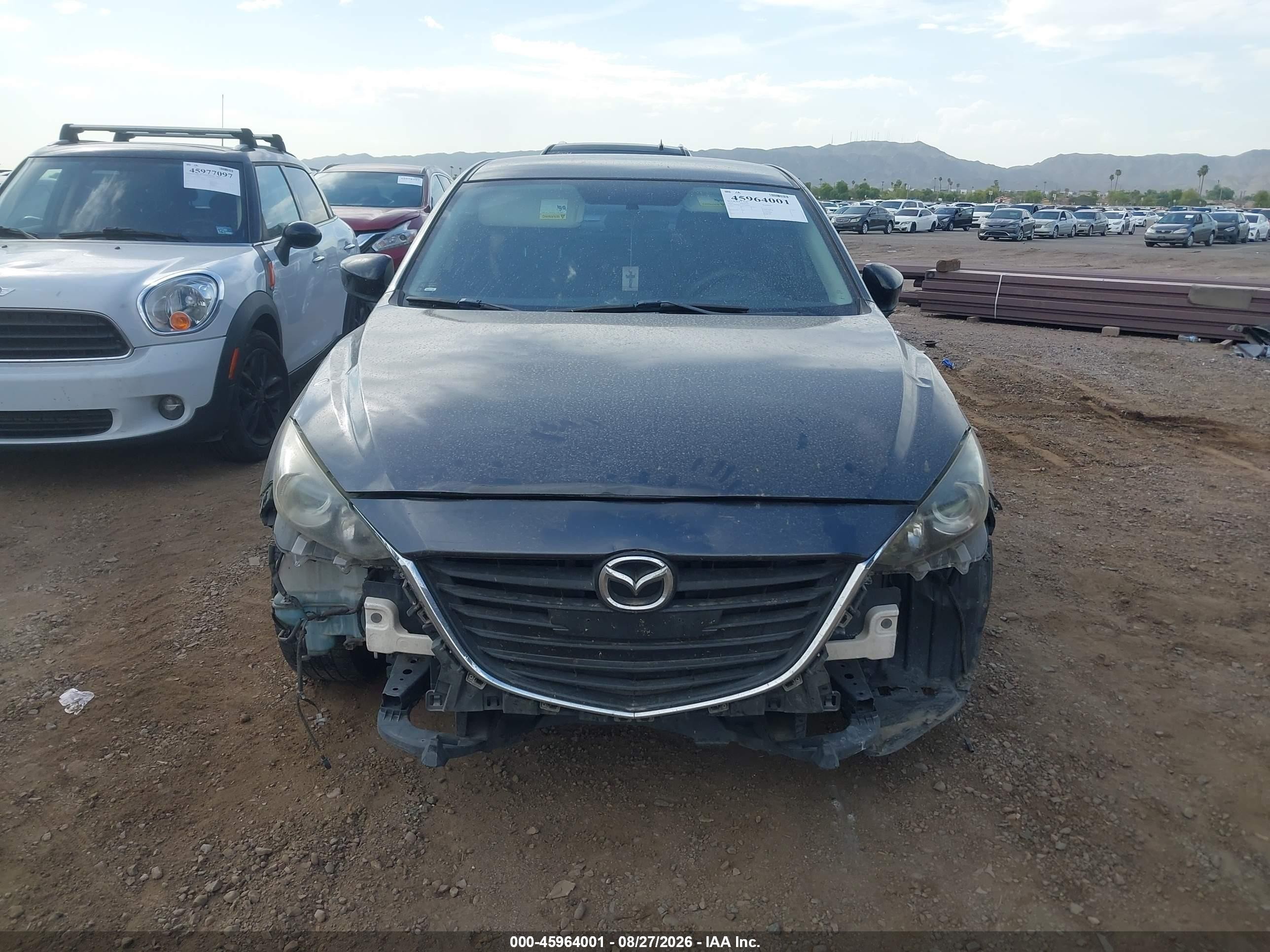 2015 Mazda Mazda3 I Sv Silver vin: JM1BM1T71F1246294
