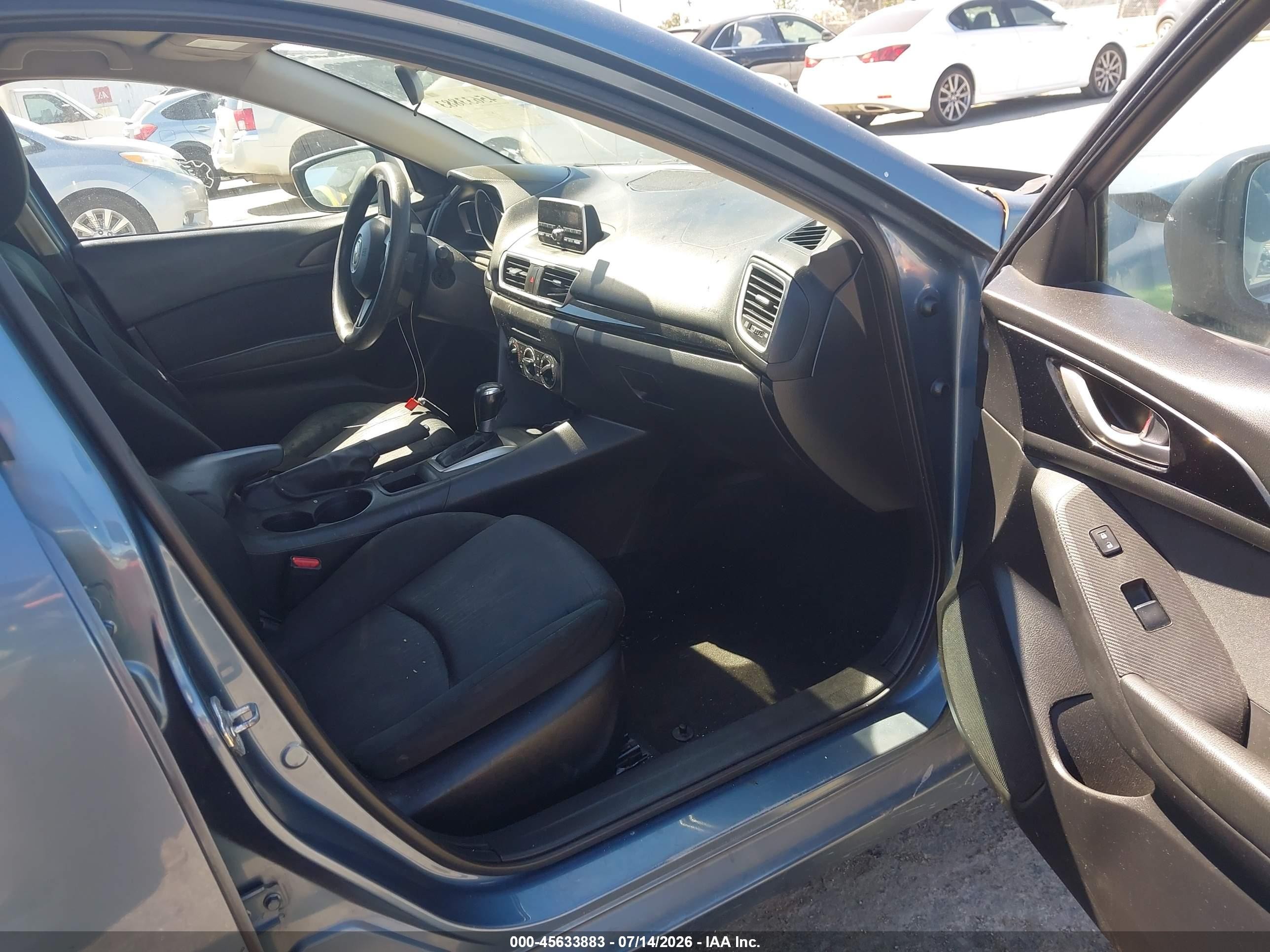 2015 Mazda Mazda3 I Sv Blue vin: JM1BM1T72F1226751