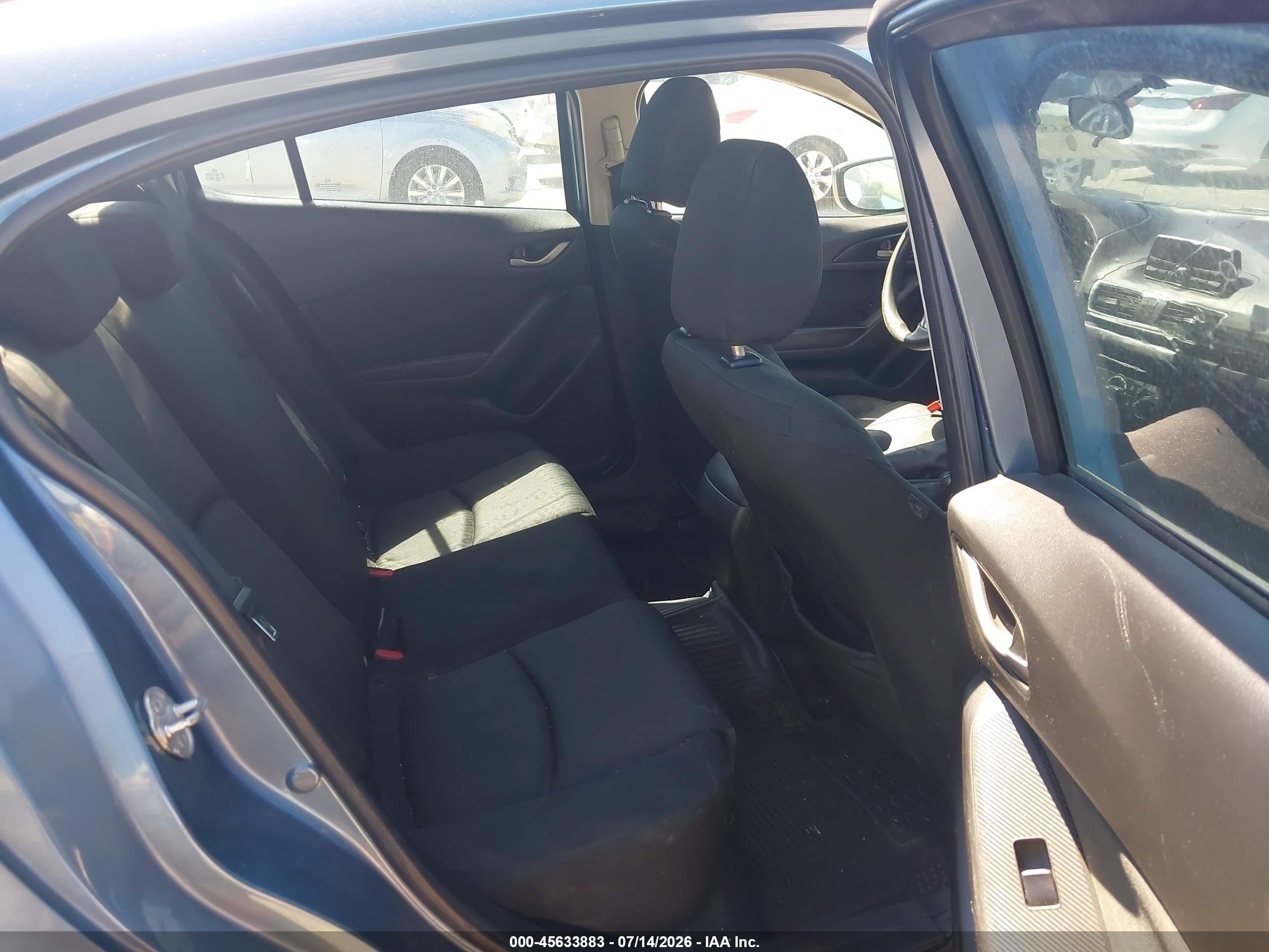 2015 Mazda Mazda3 I Sv Blue vin: JM1BM1T72F1226751
