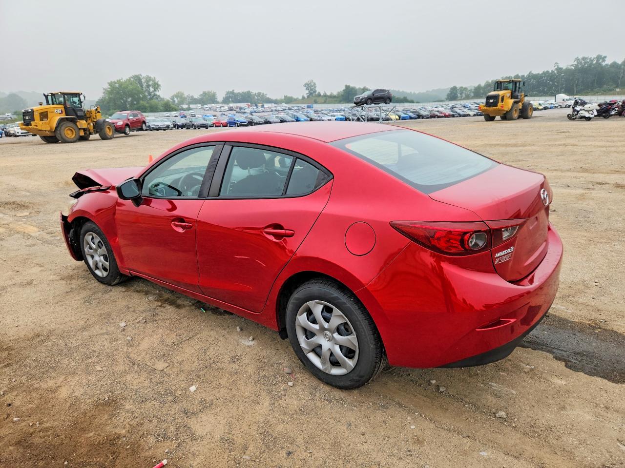 2015 Mazda 3 Sv Красный vin: JM1BM1T72F1230329