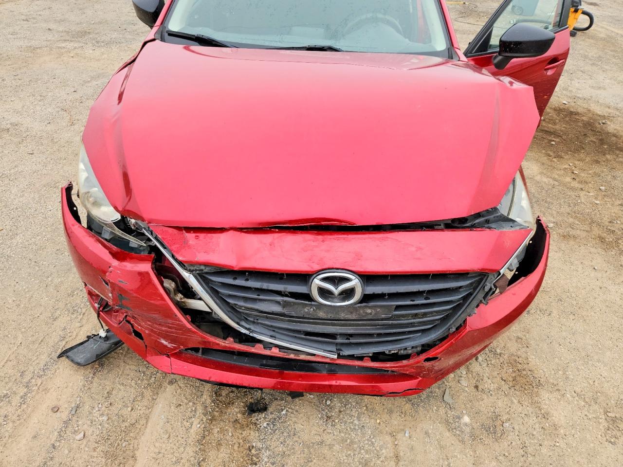 2015 Mazda 3 Sv Красный vin: JM1BM1T72F1230329