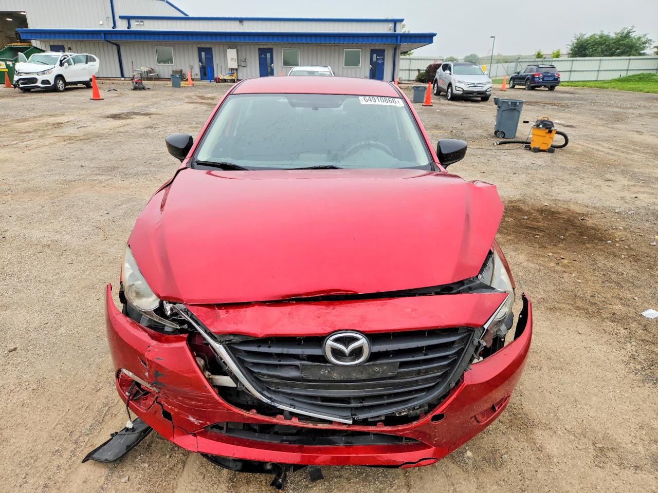 2015 Mazda 3 Sv Красный vin: JM1BM1T72F1230329