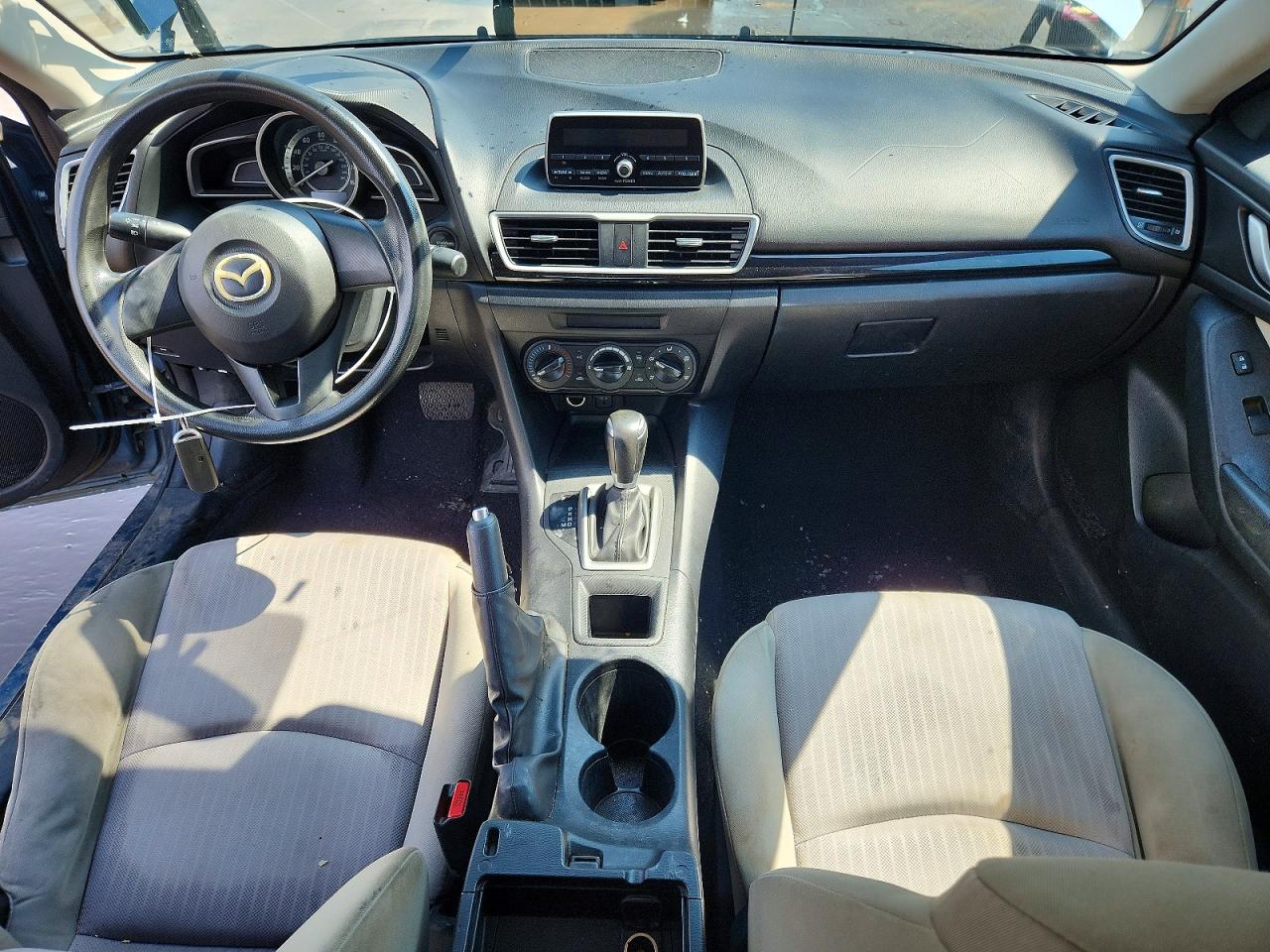 2015 Mazda 3 Sv Blue vin: JM1BM1T72F1240052