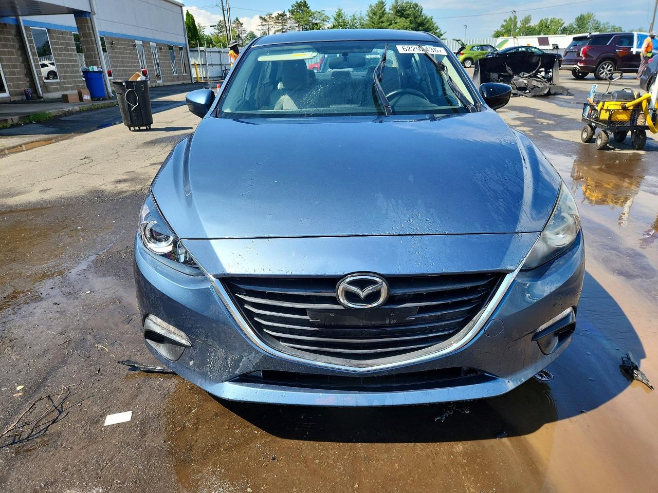 2015 Mazda 3 Sv Blue vin: JM1BM1T72F1240052