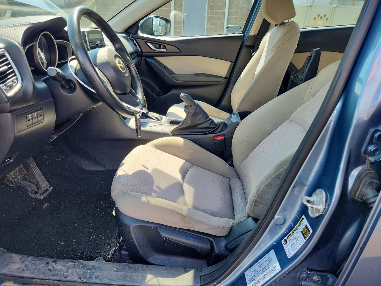 2015 Mazda 3 Sv Blue vin: JM1BM1T72F1240052