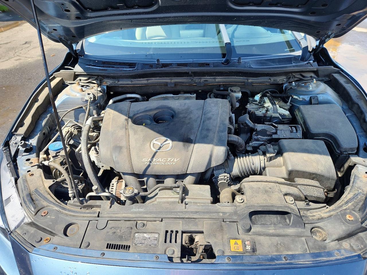 2015 Mazda 3 Sv Blue vin: JM1BM1T72F1240052