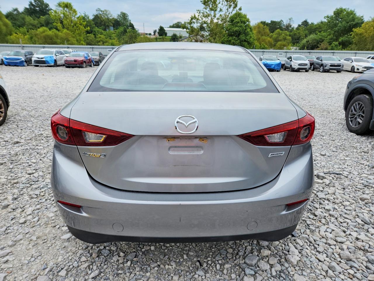 2014 Mazda 3 Sv Silver vin: JM1BM1T73E1147264