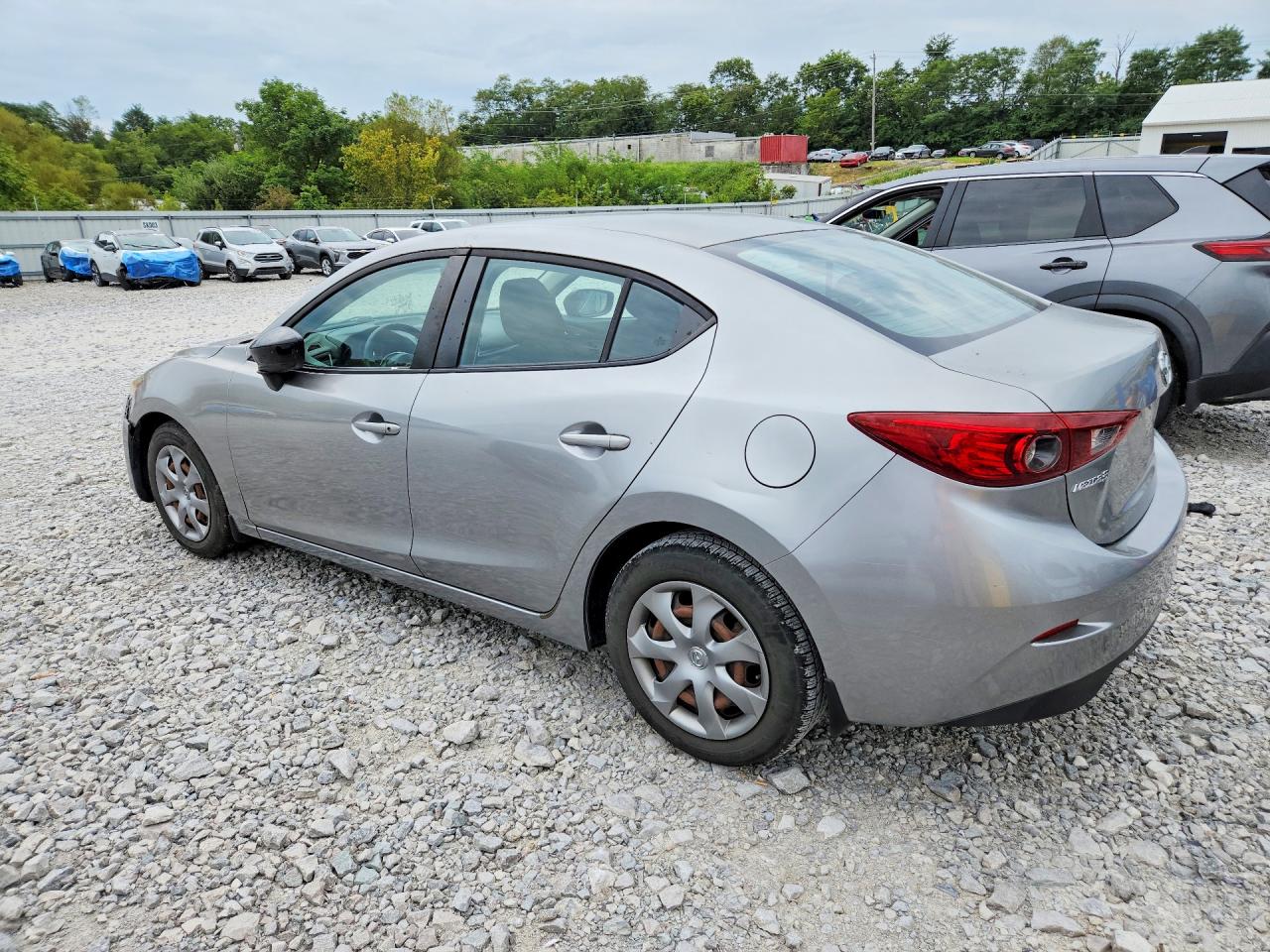 2014 Mazda 3 Sv Silver vin: JM1BM1T73E1147264