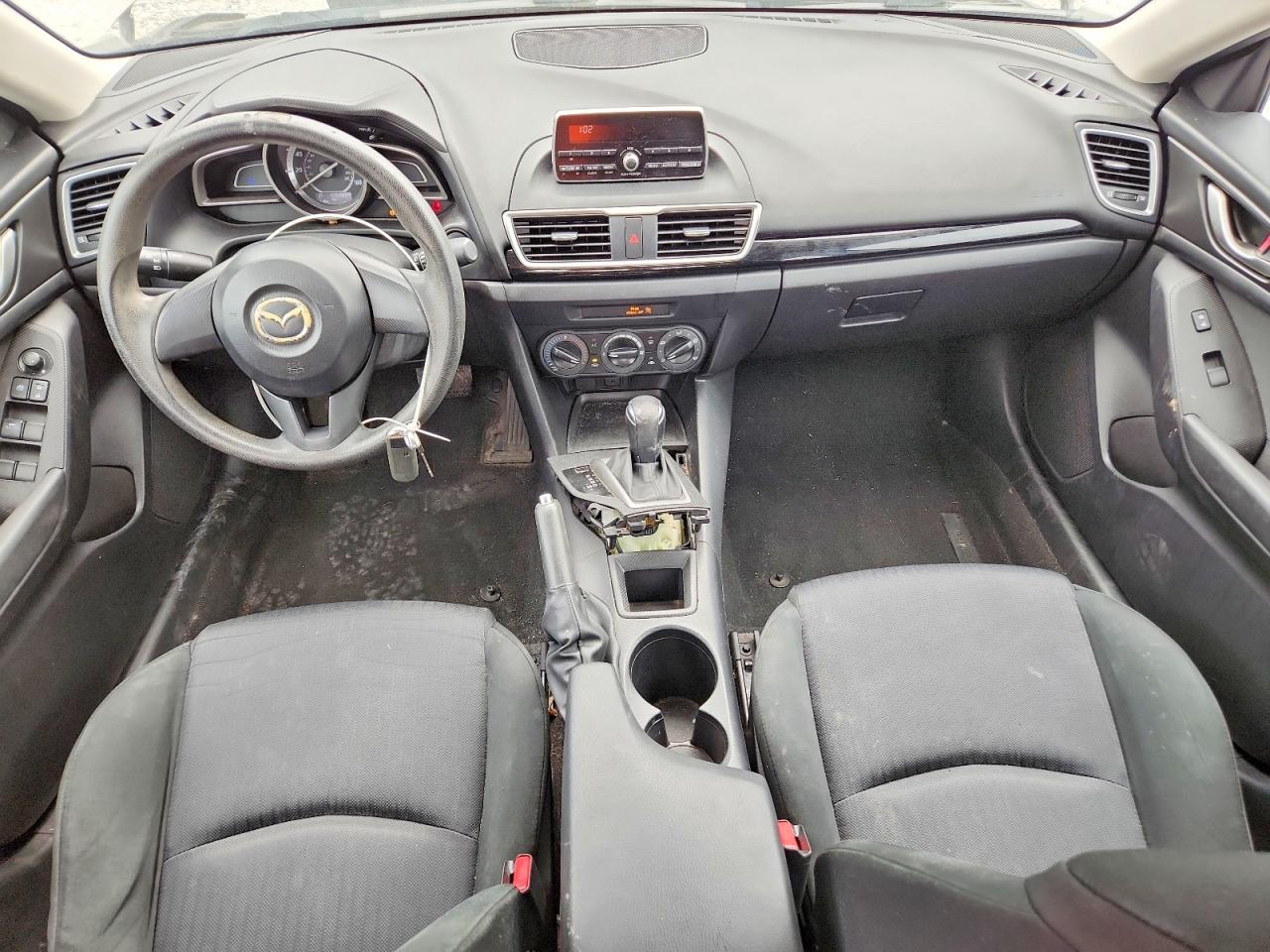 2014 Mazda 3 Sv Silver vin: JM1BM1T73E1147264