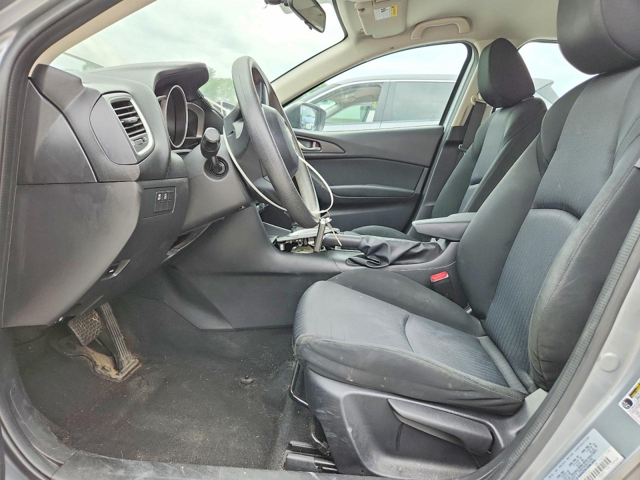 2014 Mazda 3 Sv Silver vin: JM1BM1T73E1147264
