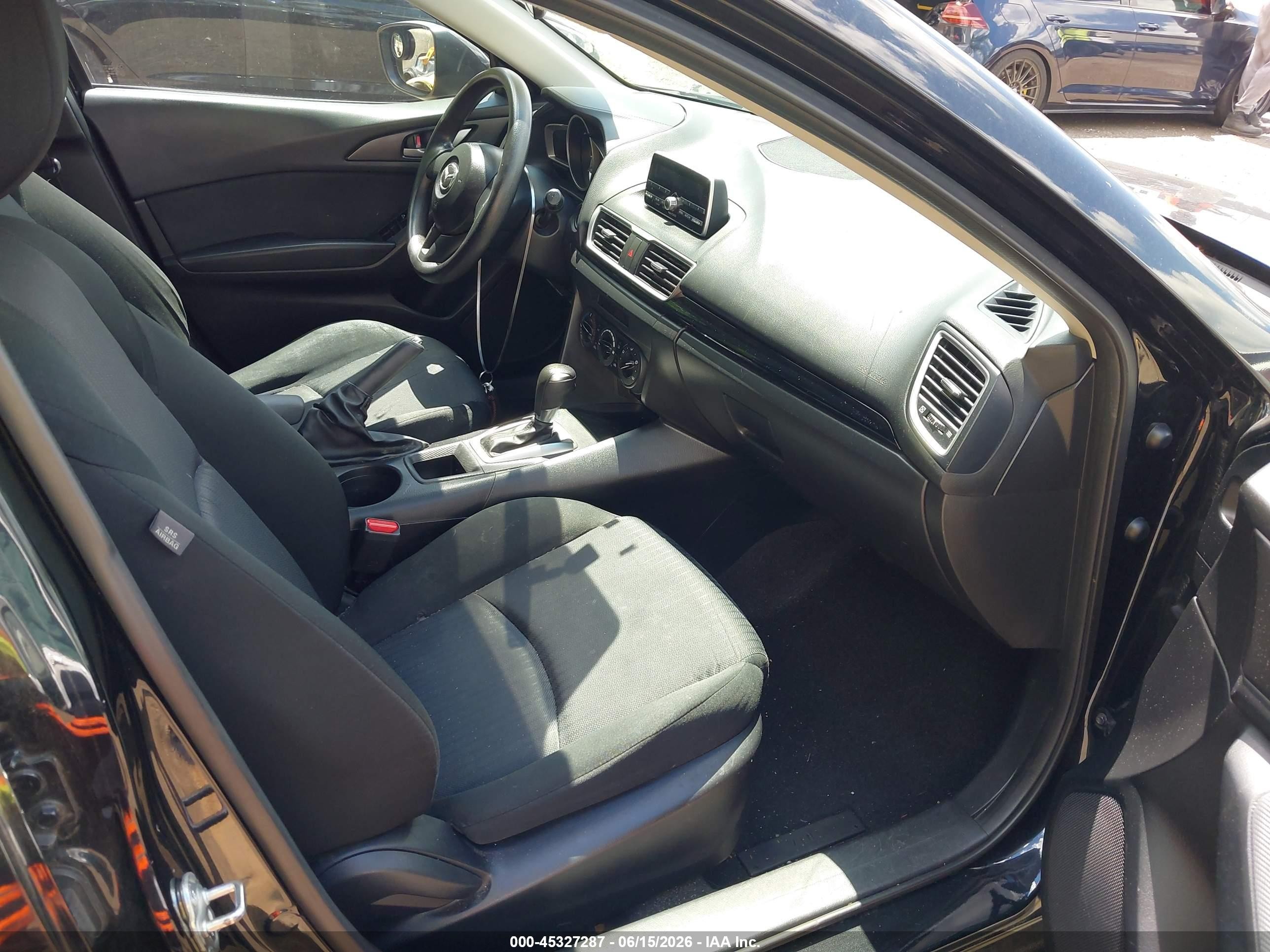 2015 Mazda Mazda3 I Sv Black vin: JM1BM1T73F1273240