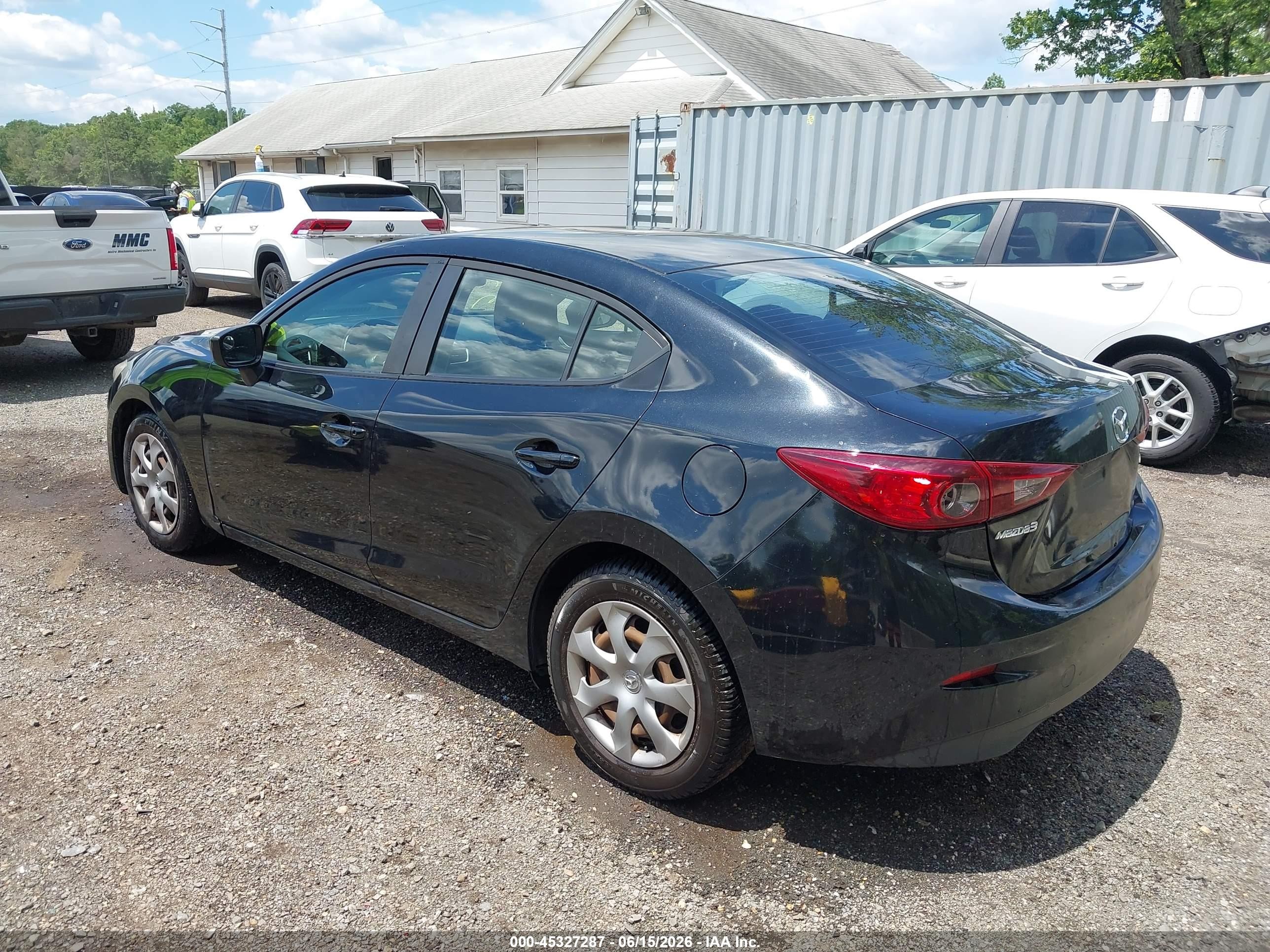 2015 Mazda Mazda3 I Sv Black vin: JM1BM1T73F1273240