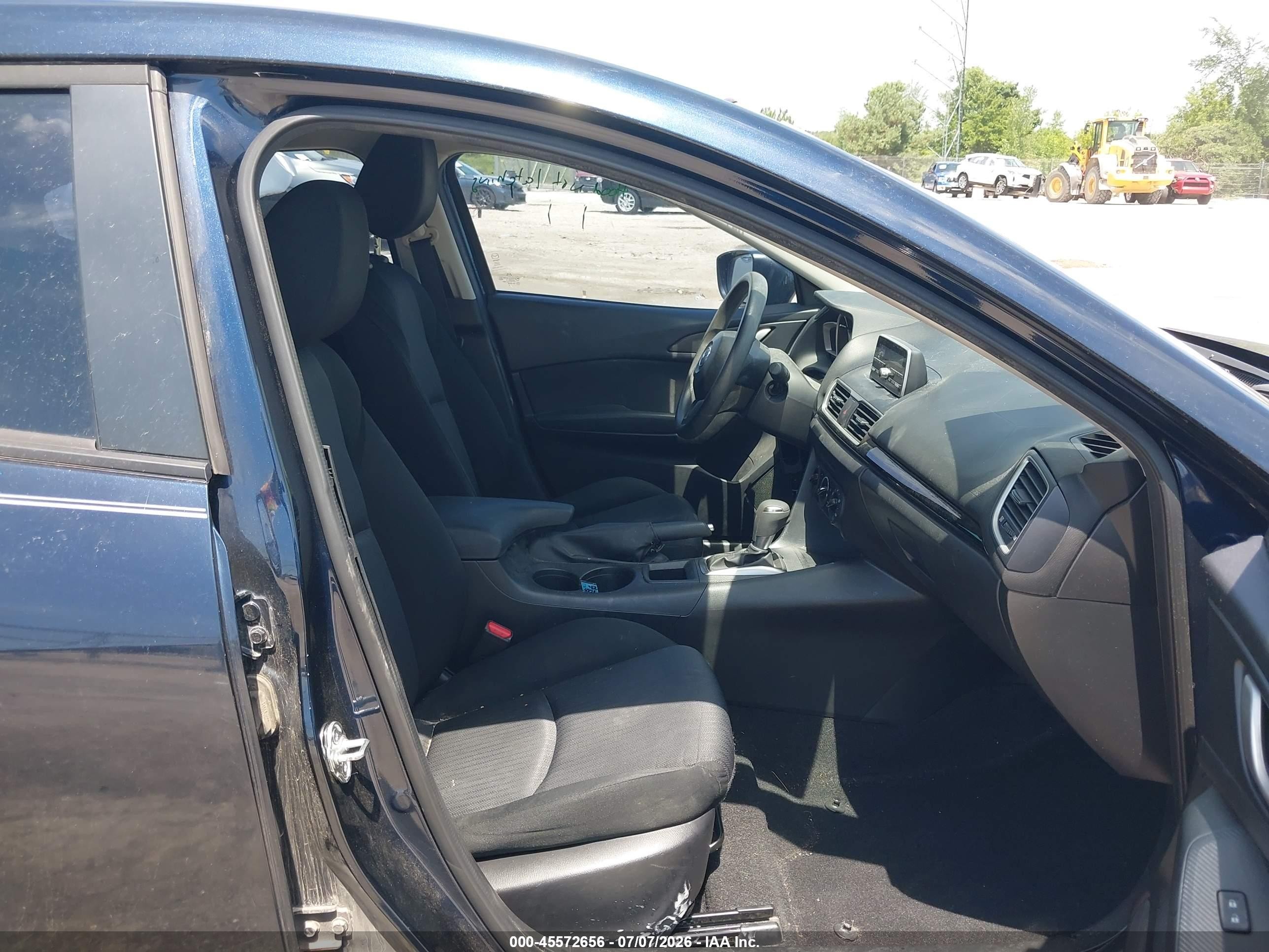2015 Mazda Mazda3 I Sv Blue vin: JM1BM1T75F1269447