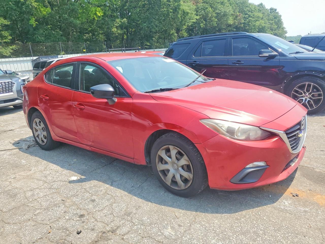 2014 Mazda 3 Sv Red vin: JM1BM1T76E1183546