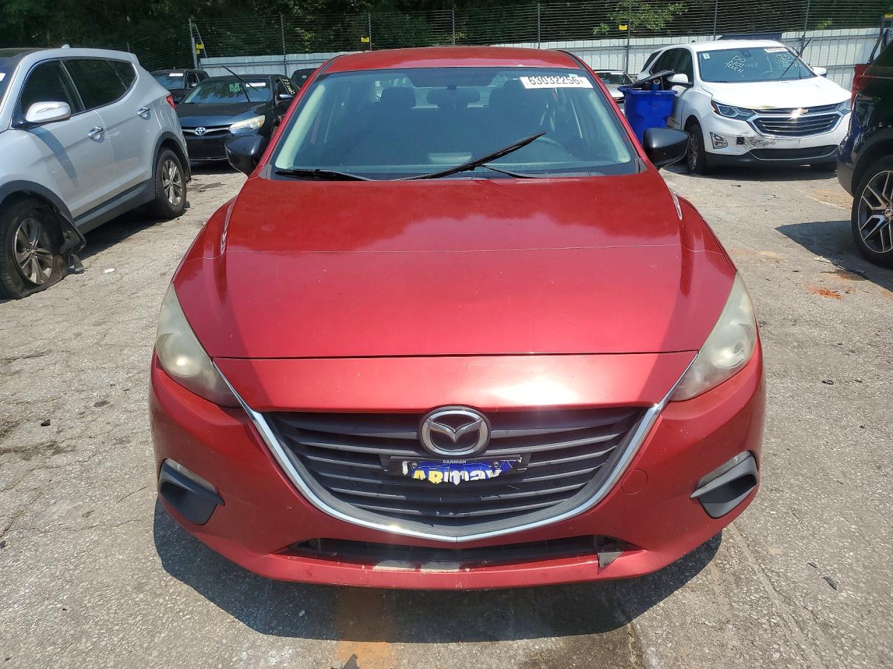 2014 Mazda 3 Sv Red vin: JM1BM1T76E1183546