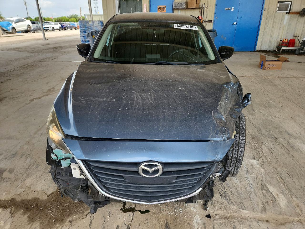 2015 Mazda 3 Sv Gray vin: JM1BM1T76F1263284