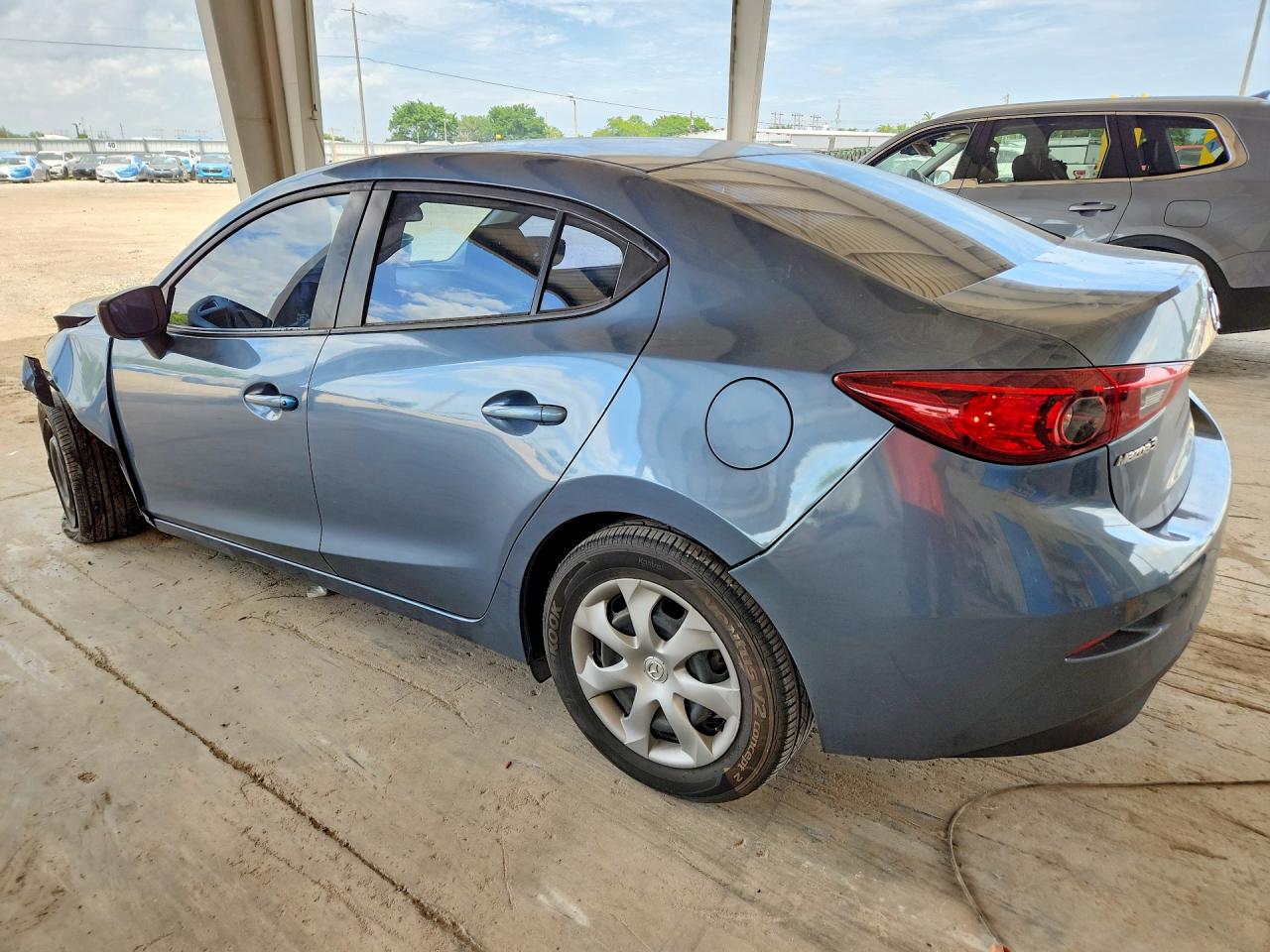 2015 Mazda 3 Sv Gray vin: JM1BM1T76F1263284