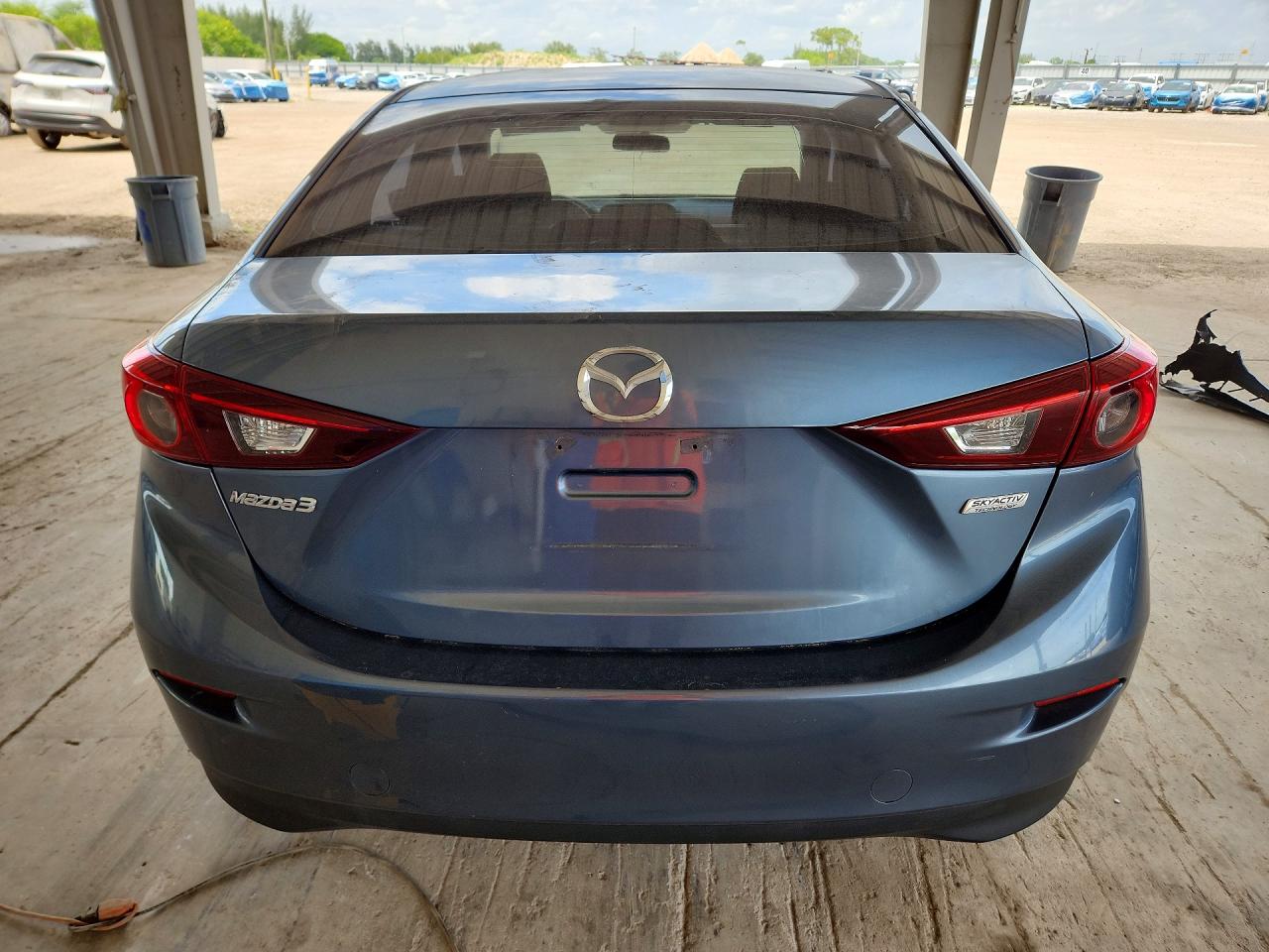 2015 Mazda 3 Sv Gray vin: JM1BM1T76F1263284