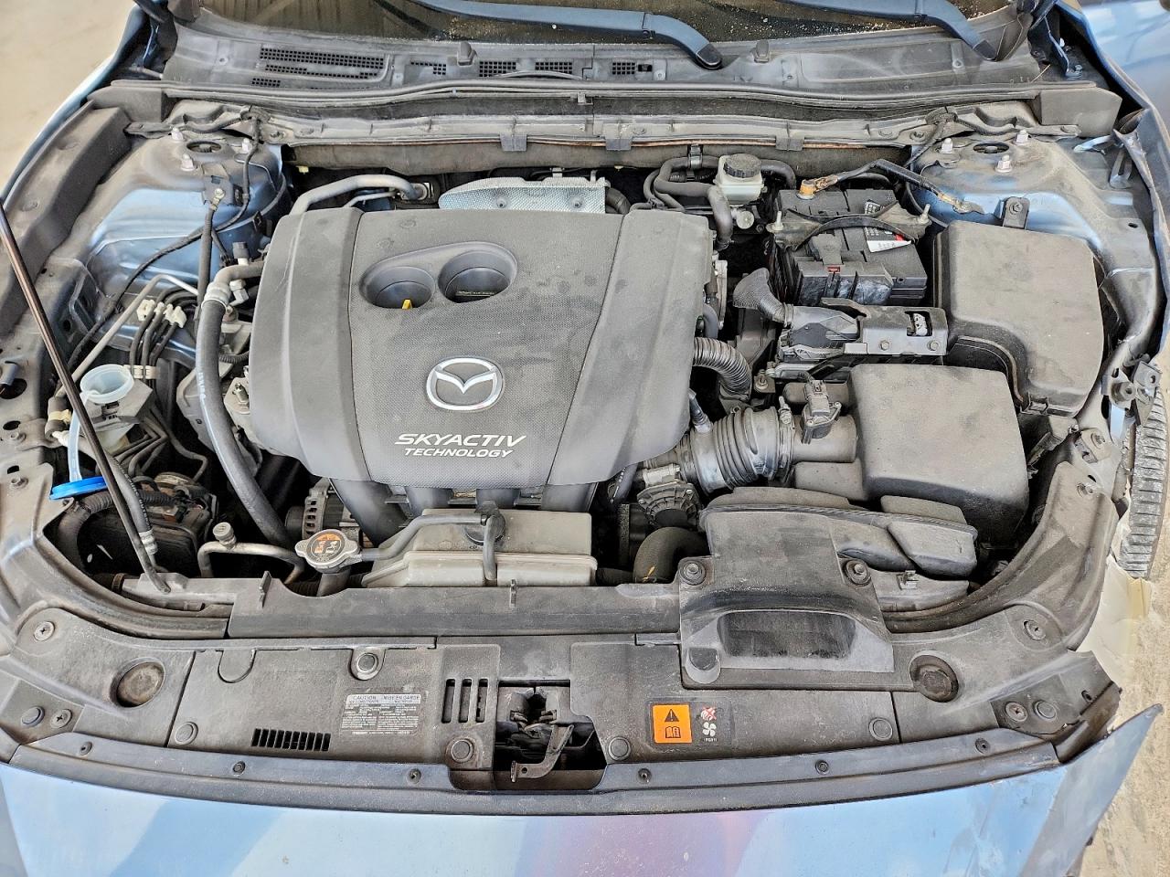 2015 Mazda 3 Sv Gray vin: JM1BM1T76F1263284