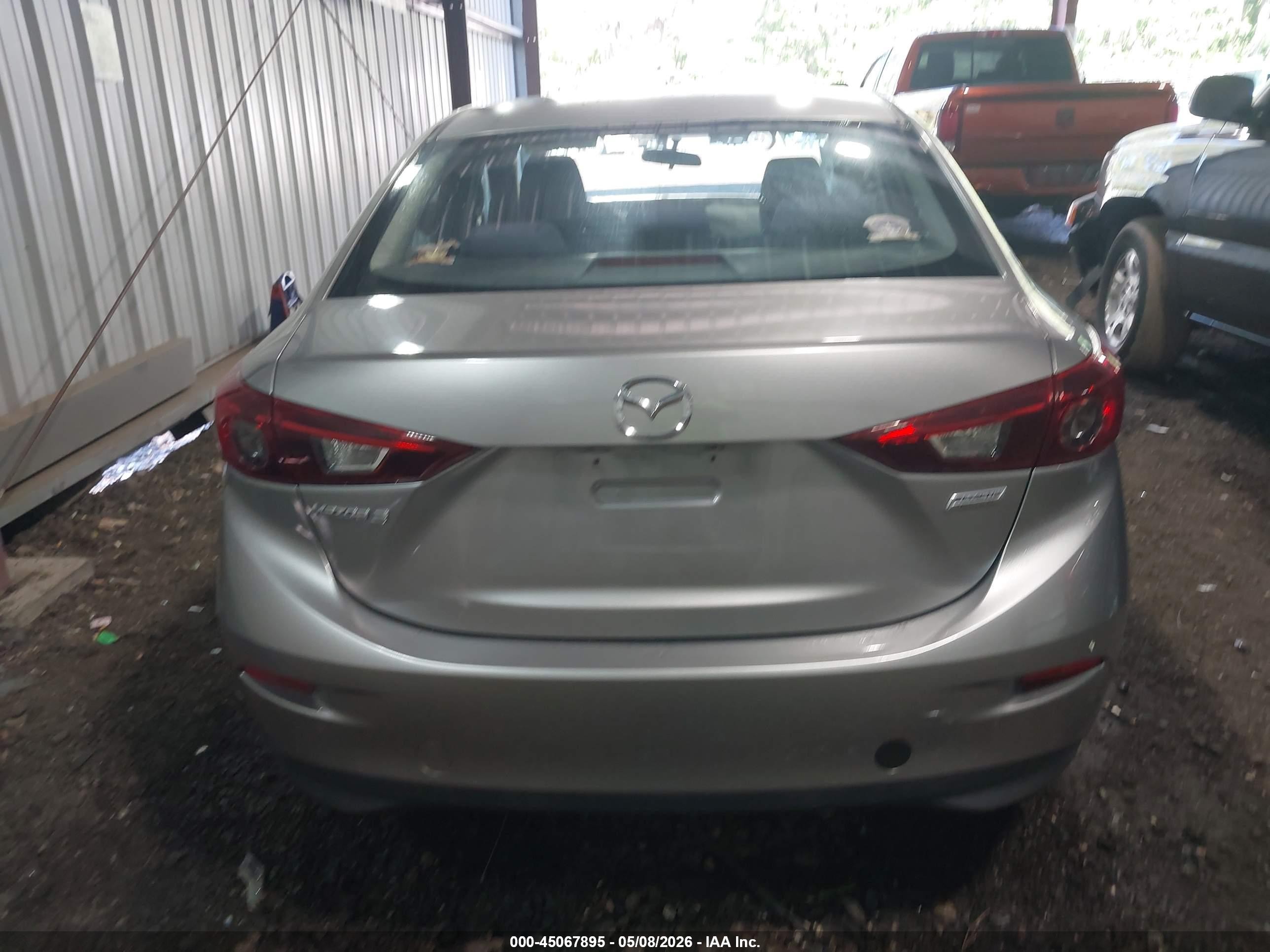 2014 Mazda Mazda3 I Sv Серый vin: JM1BM1T77E1172085