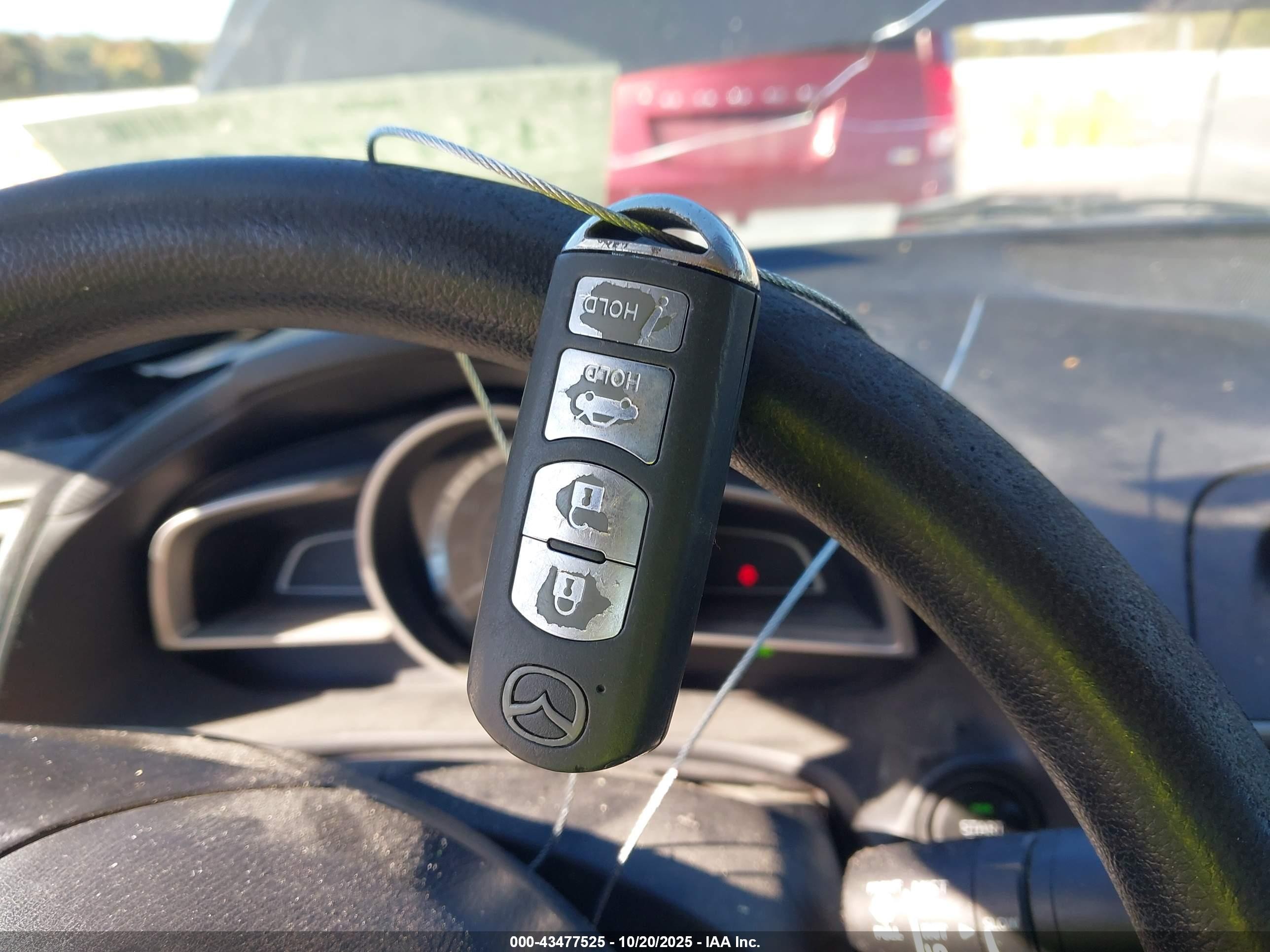 2015 Mazda Mazda3 I Sv Gray vin: JM1BM1T77F1247546